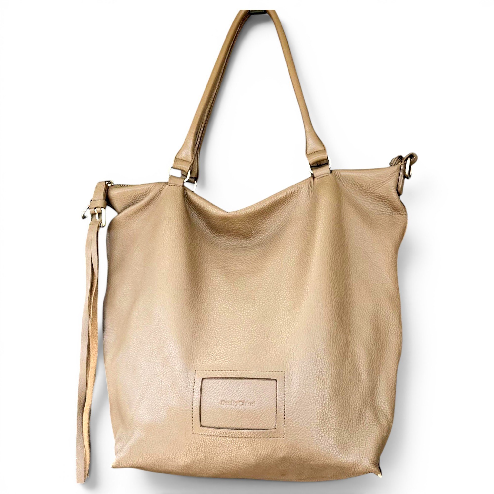 Leather handbag