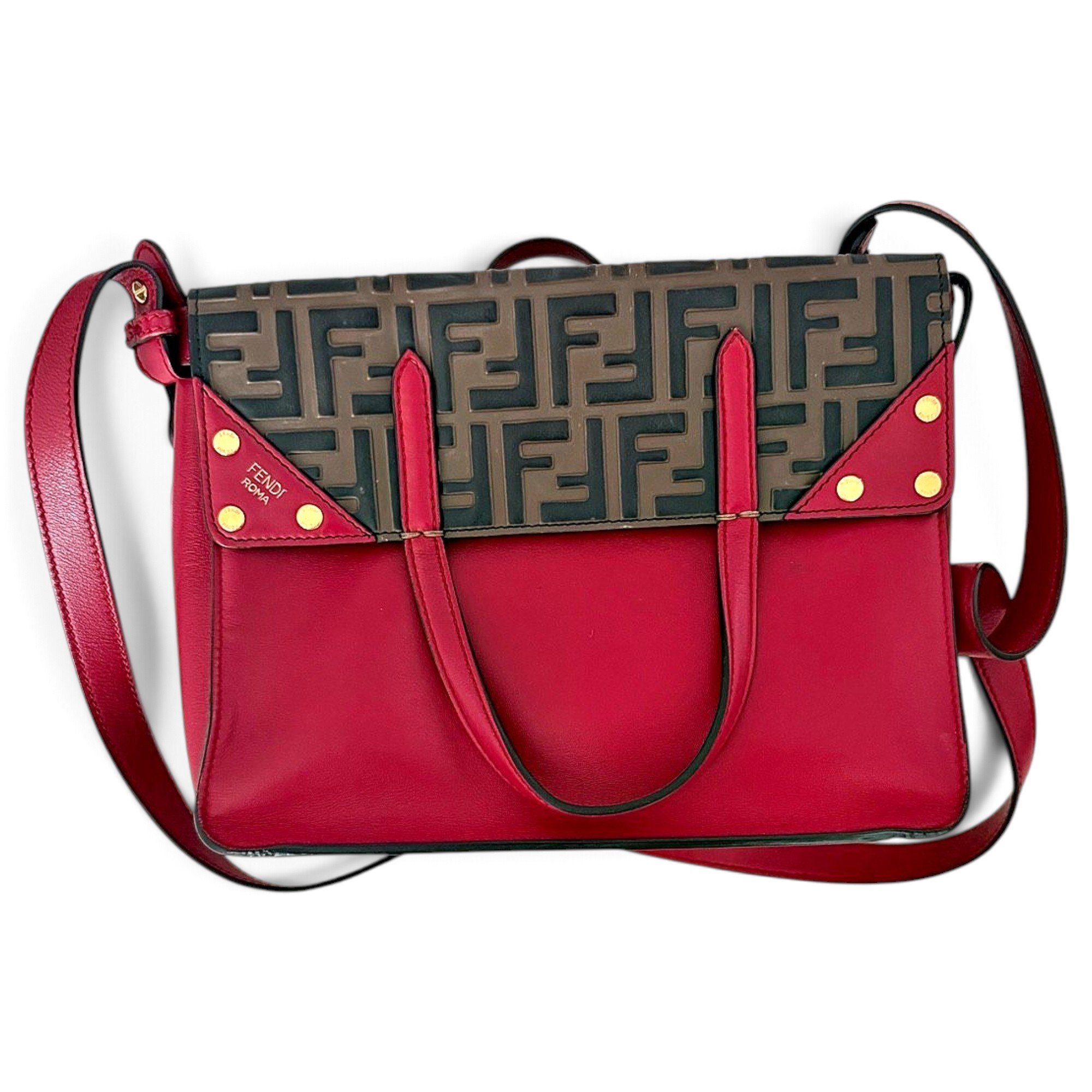 Kan I leather handbag