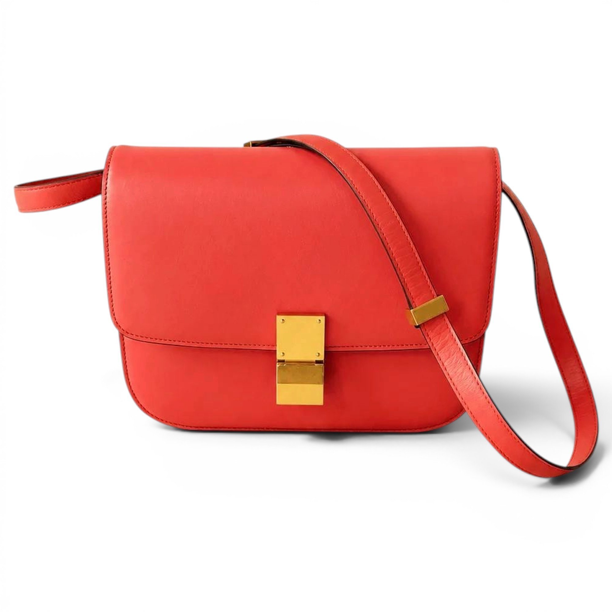 Classic leather handbag