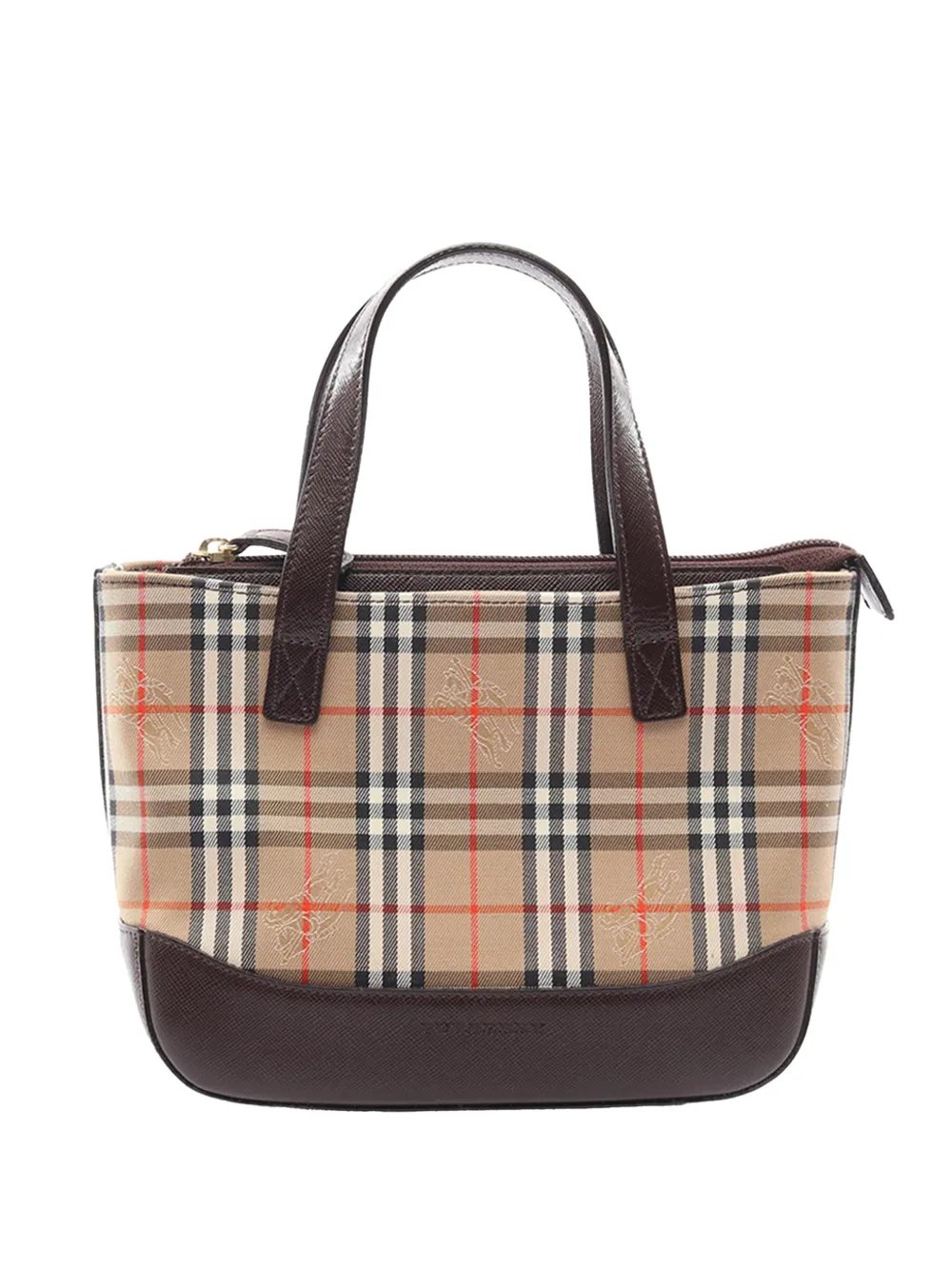2000-2017 Haymarket Check Canvas handbag