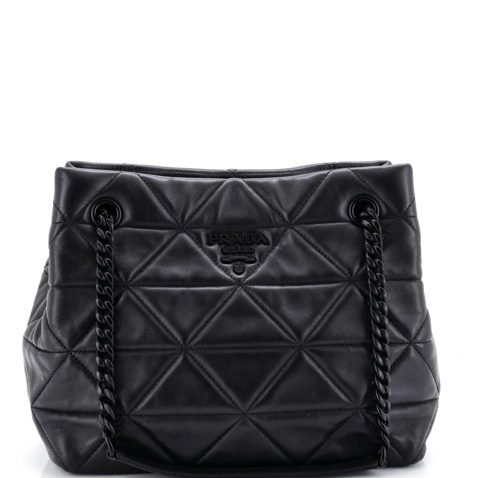 Leather tote
