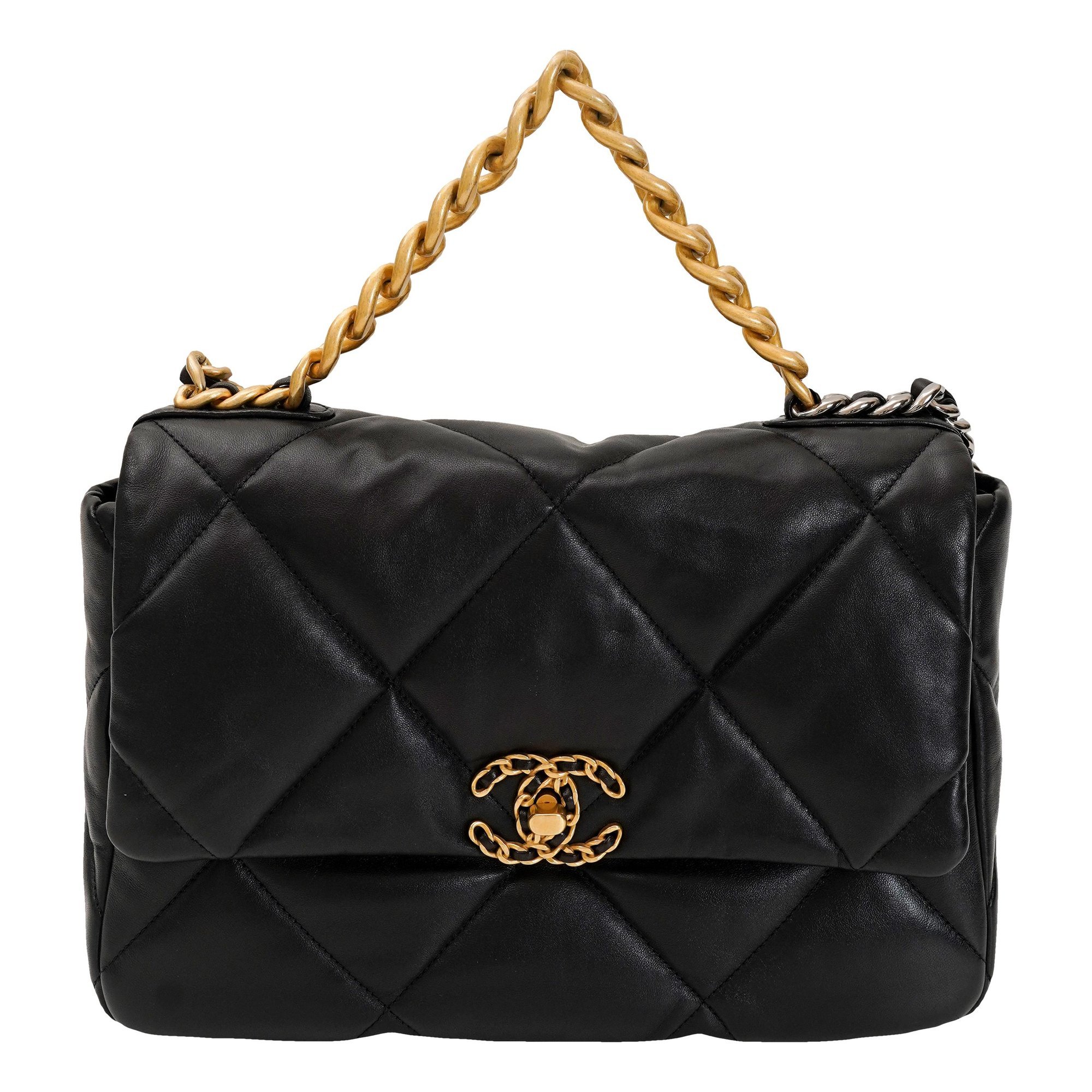 Chanel 19 leather handbag