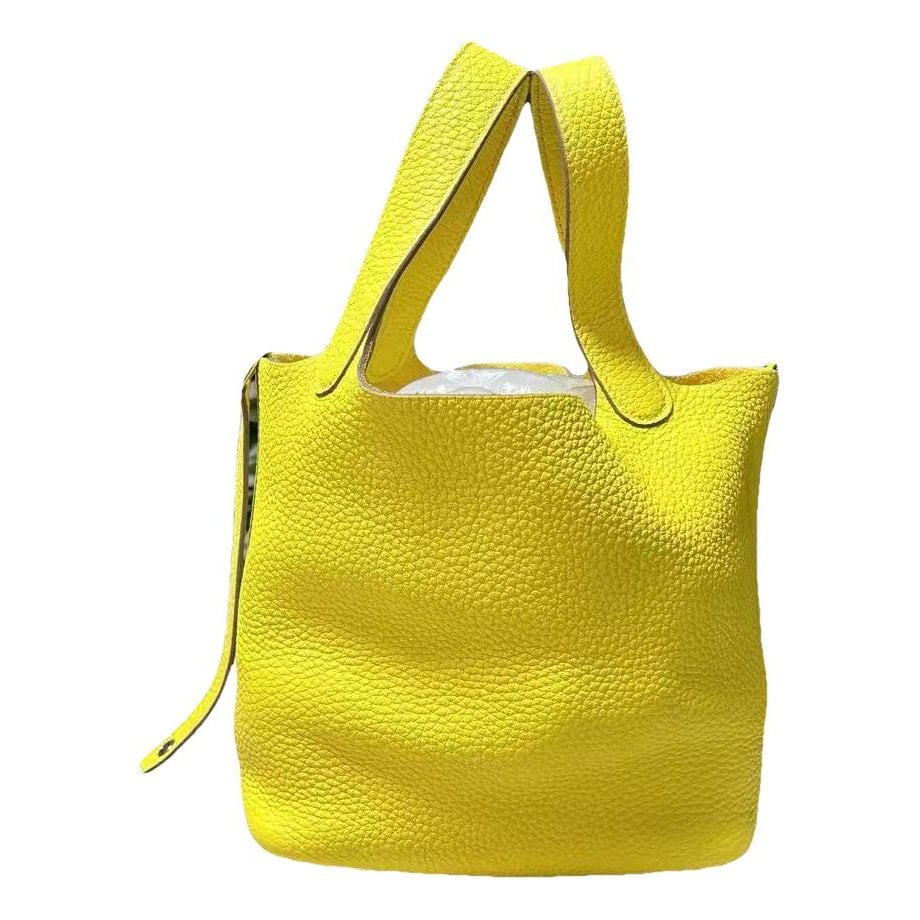 Picotin leather handbag