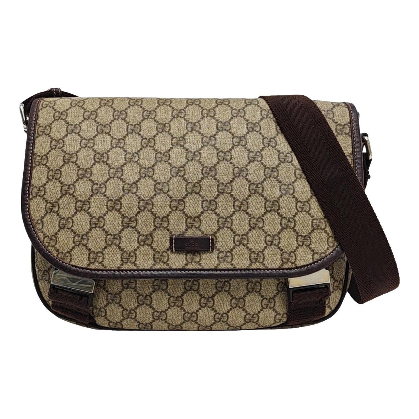 Ophidia GG Supreme leather handbag