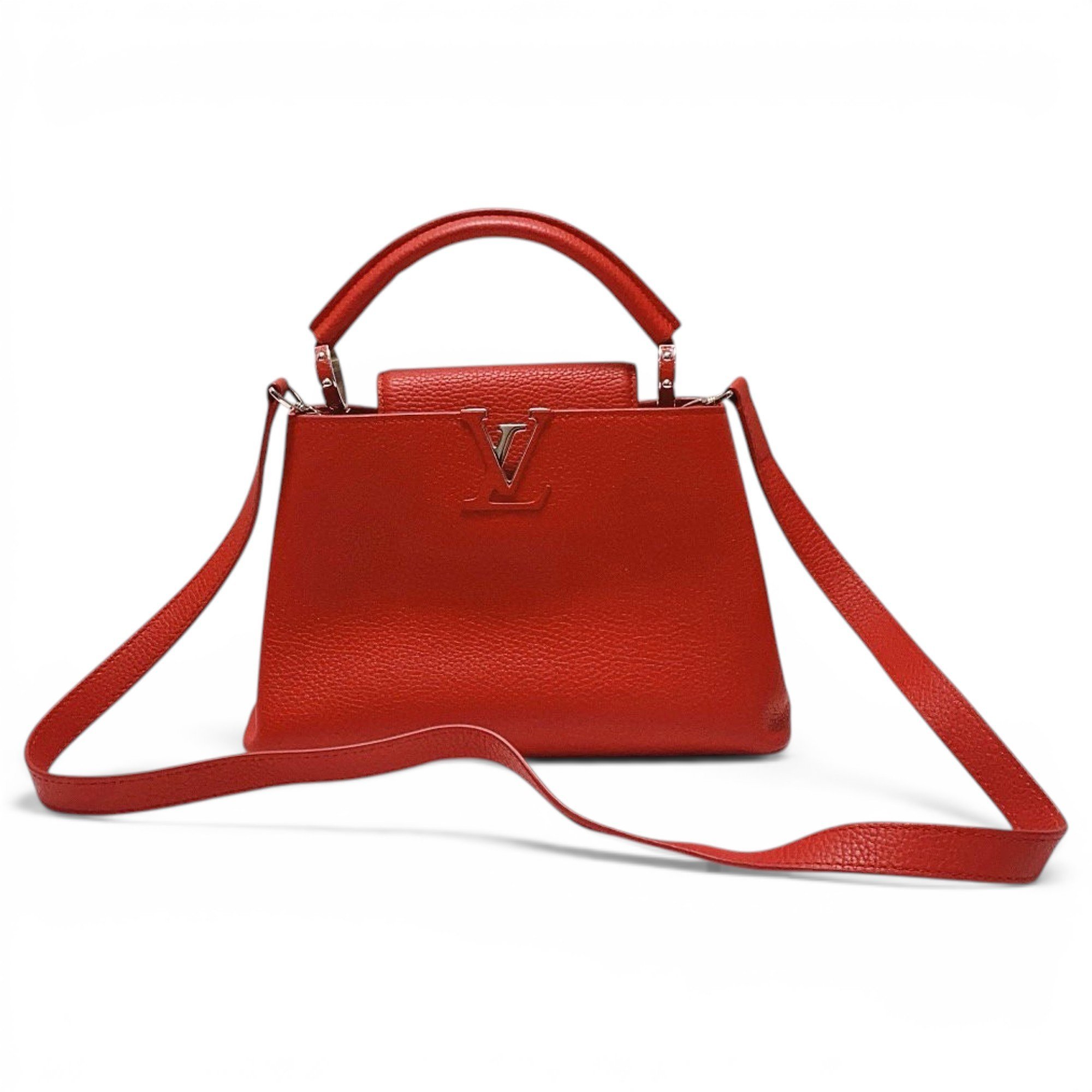 Capucines leather handbag