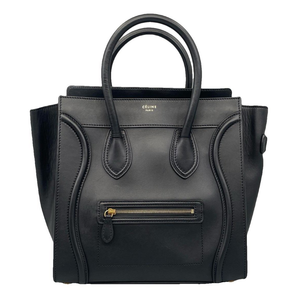 Luggage leather handbag