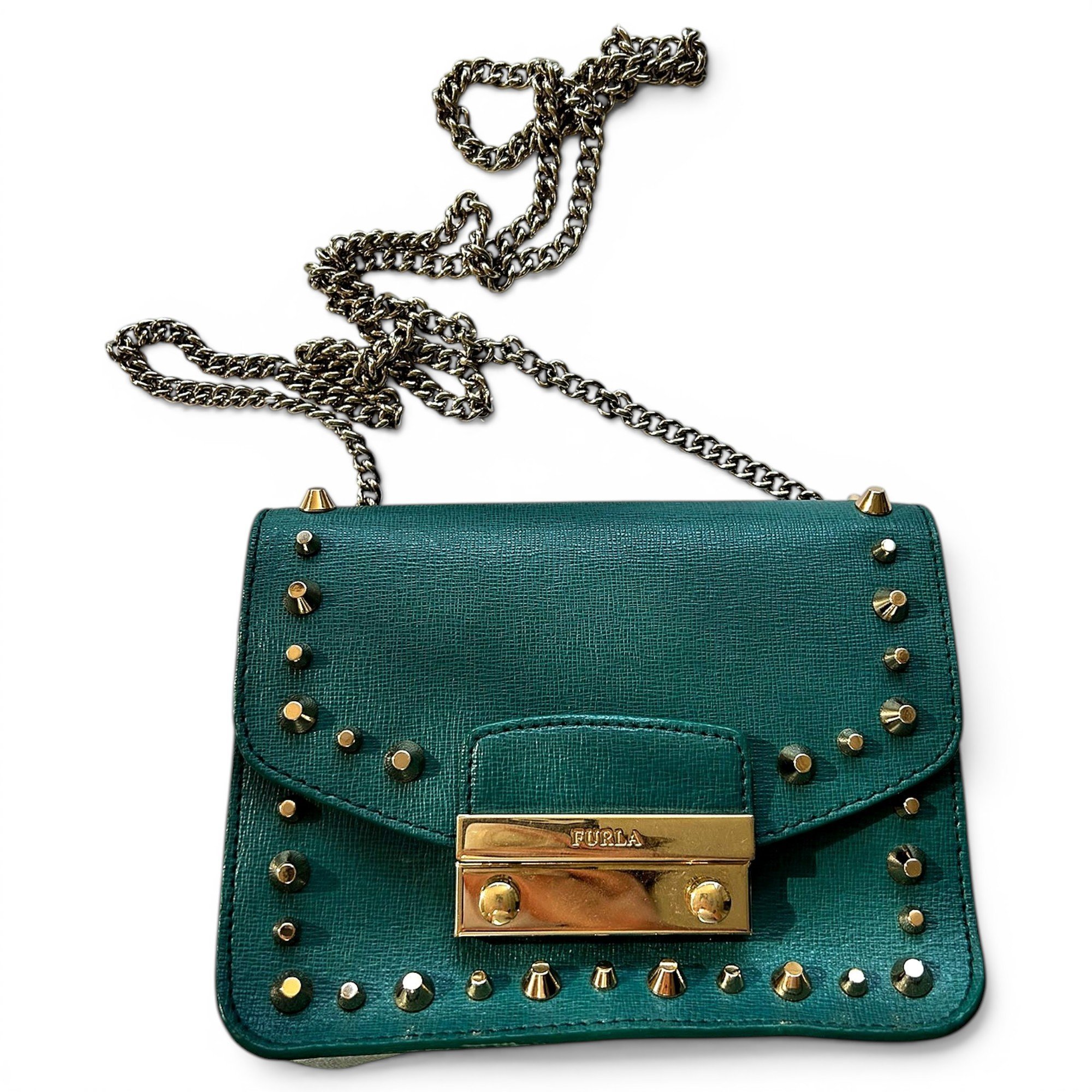 Metropolis leather handbag
