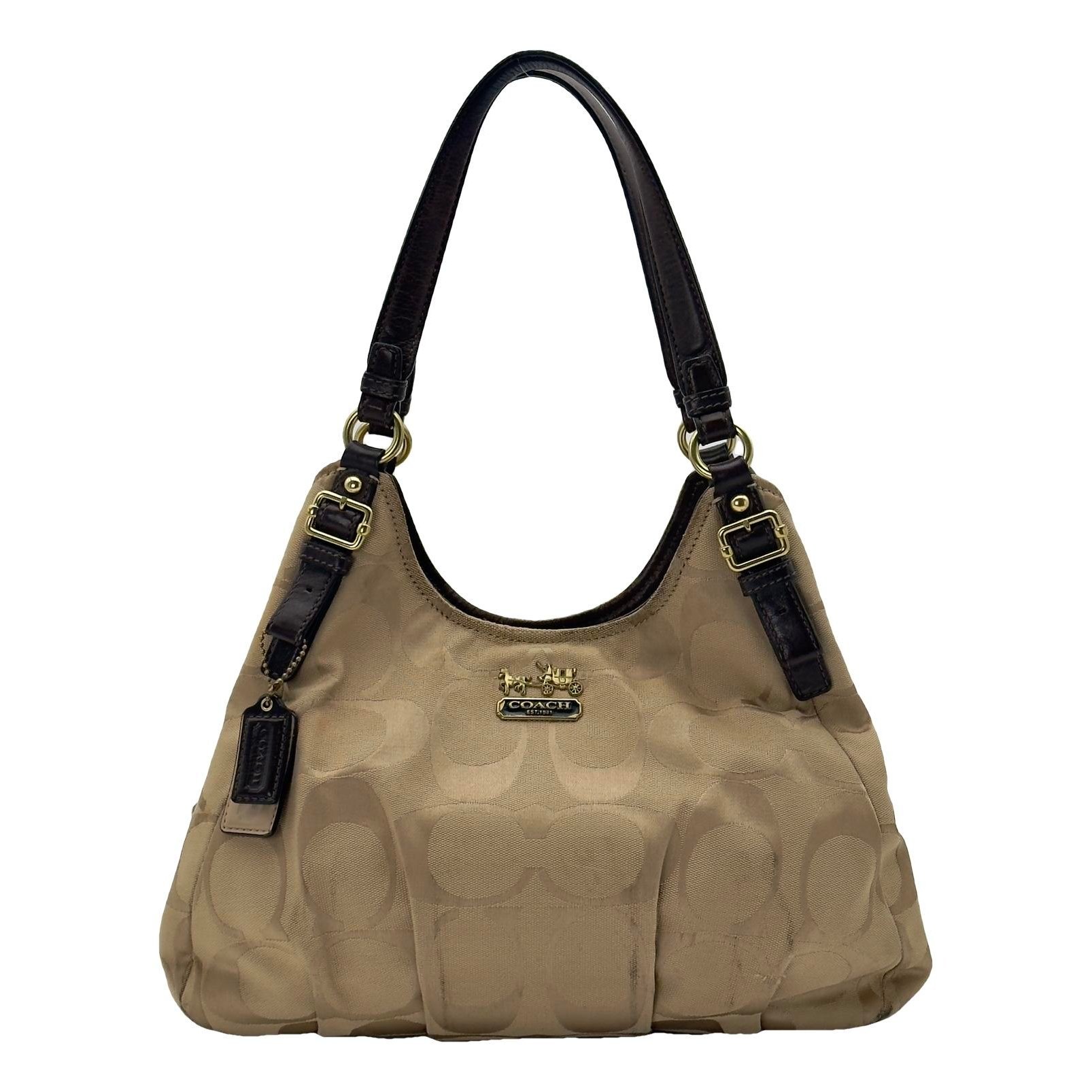 Hamilton Hobo leather handbag