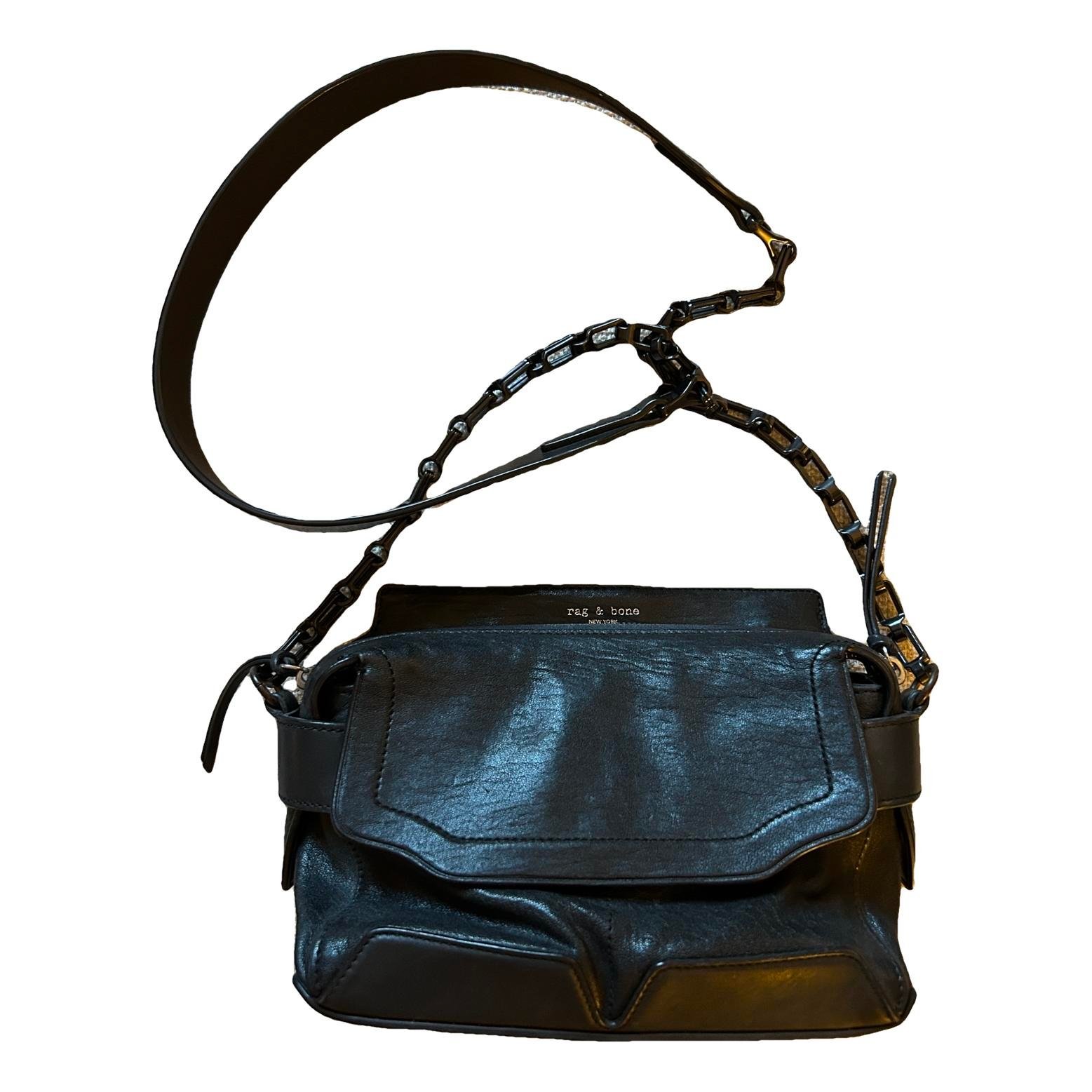 Leather crossbody bag