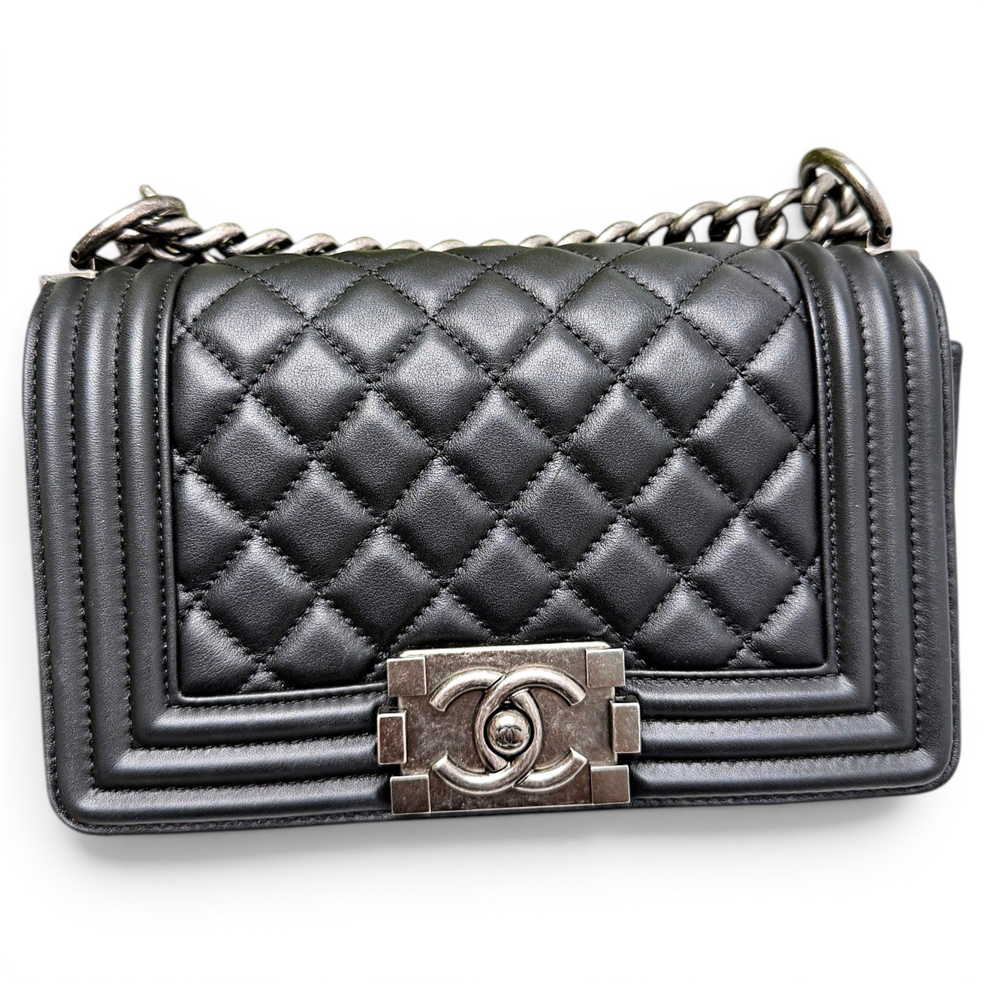 Boy leather handbag