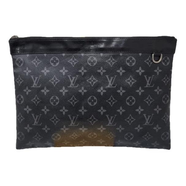 Louis Vuitton Pochette Trunk leather clutch bag
