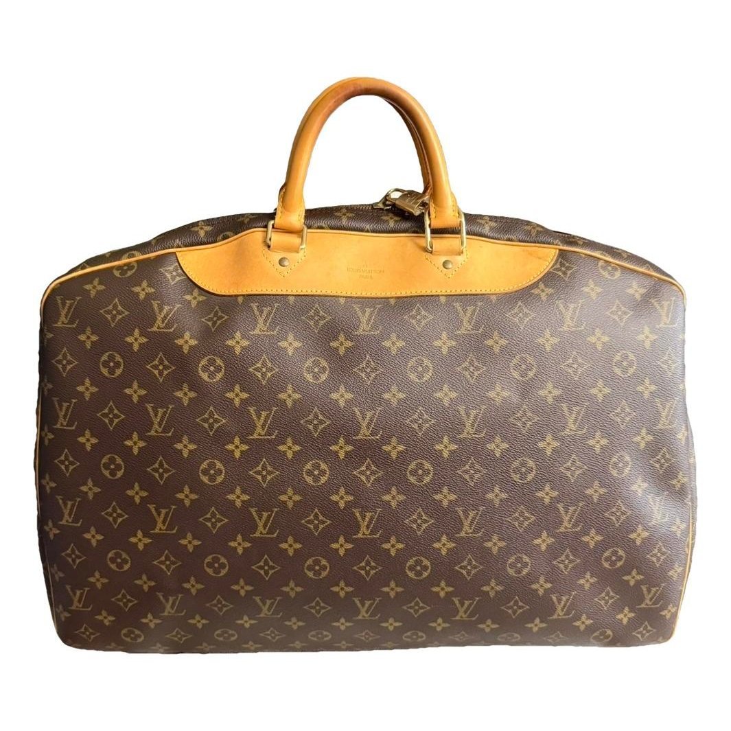 Alizé patent leather travel bag