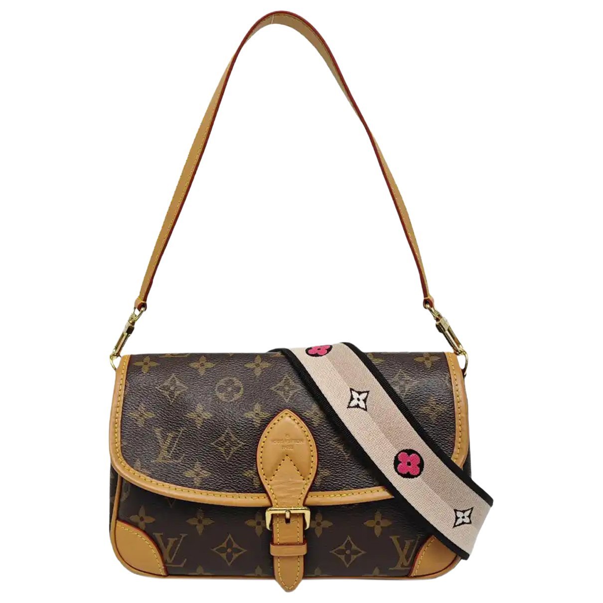 Louis Vuitton Diane leather crossbody bag