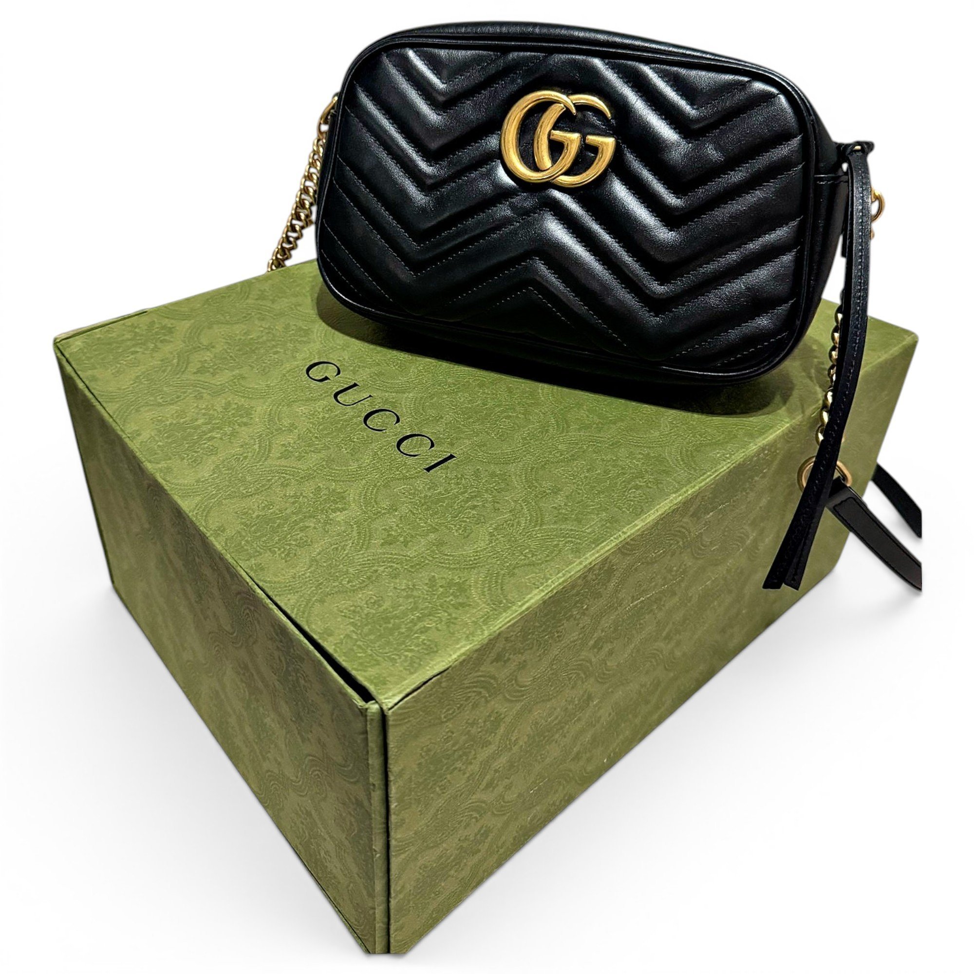GG Marmont leather crossbody bag