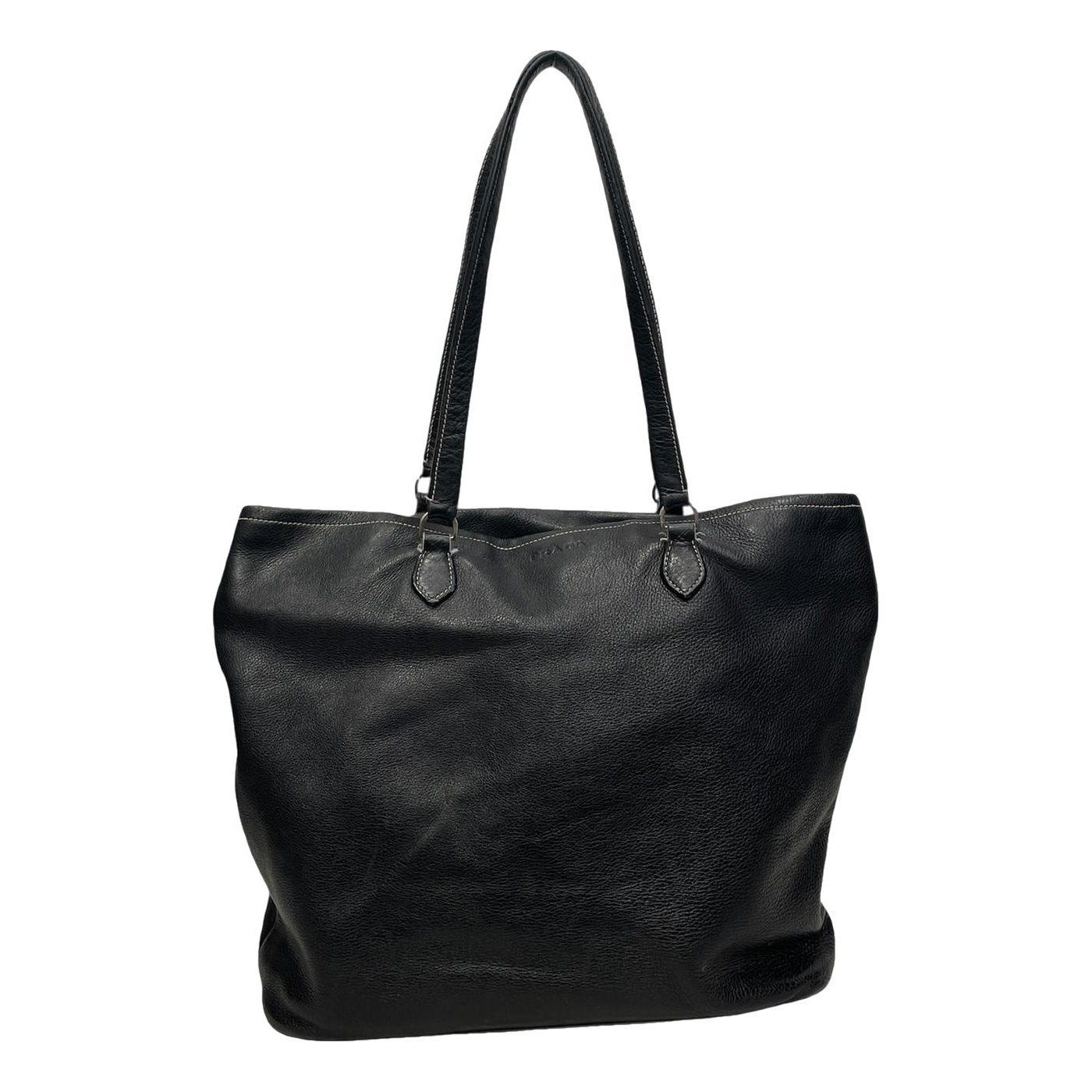 Leather tote
