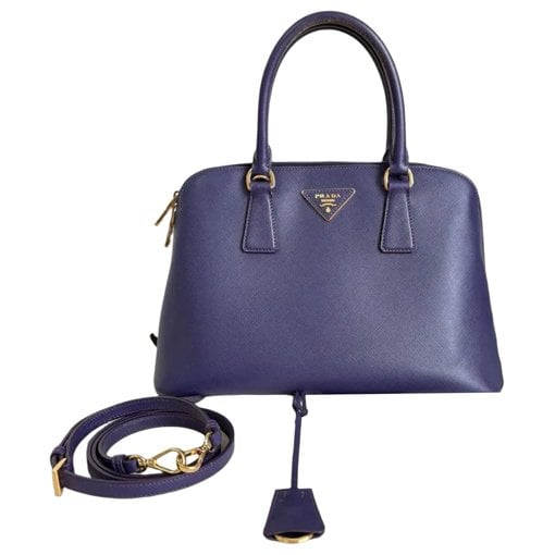 Promenade leather handbag