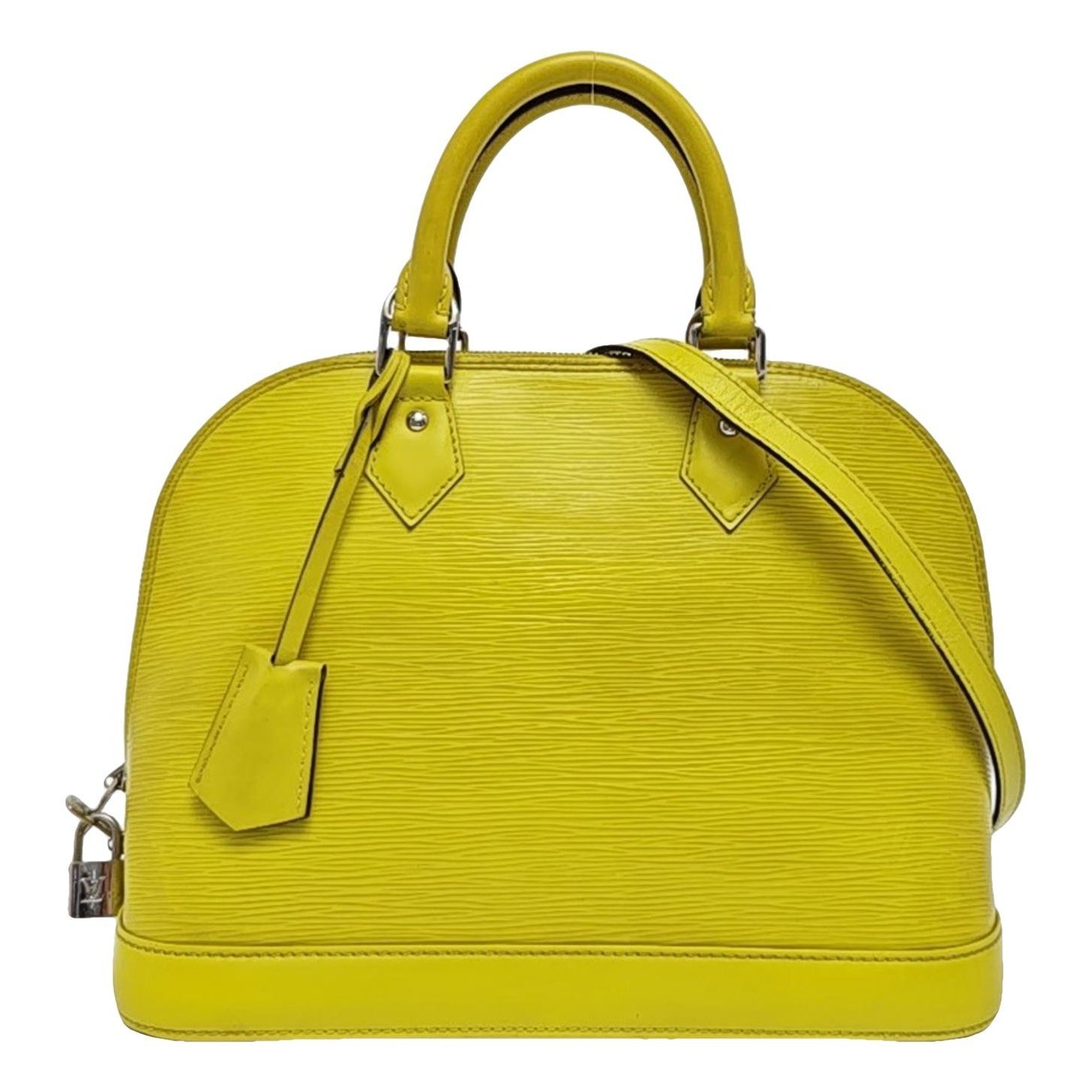 Alma leather handbag