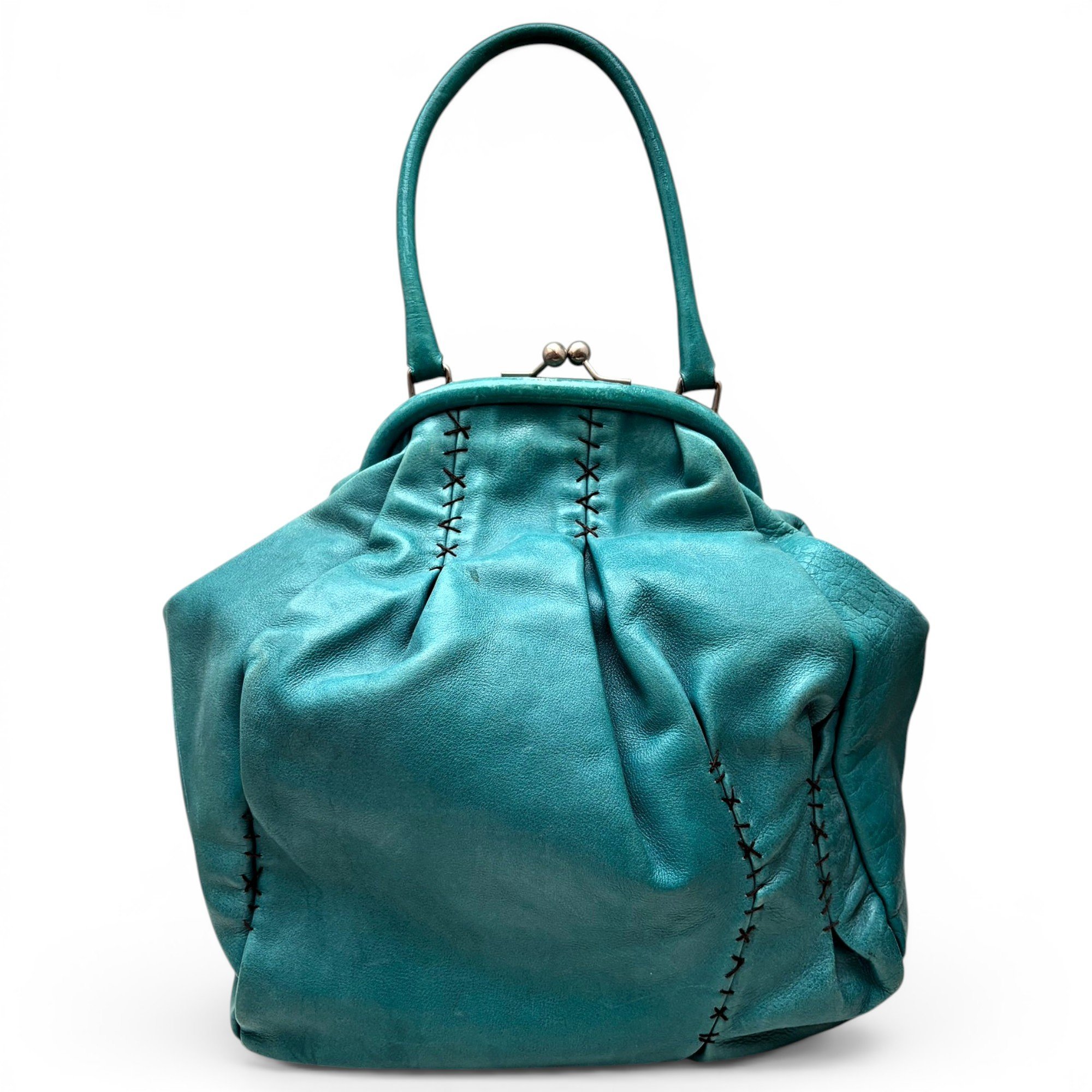 Leather handbag