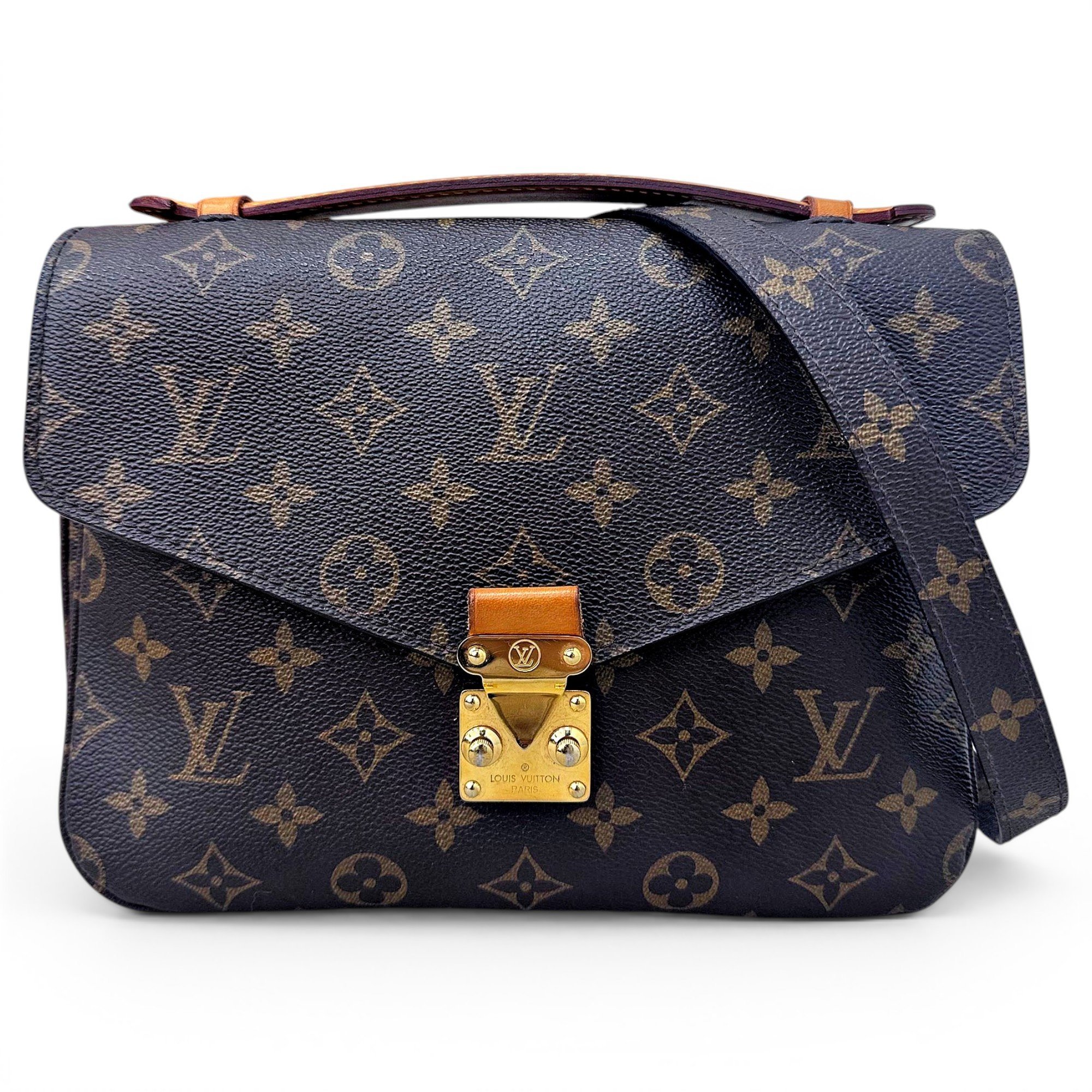 Metis leather crossbody bag