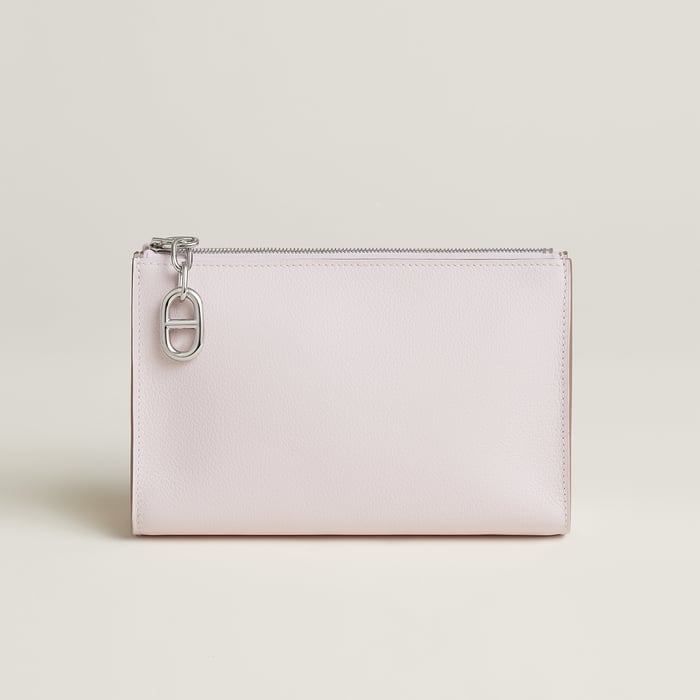 Mauve Pâle Zipengo Chaine d'Ancre PM Pouch