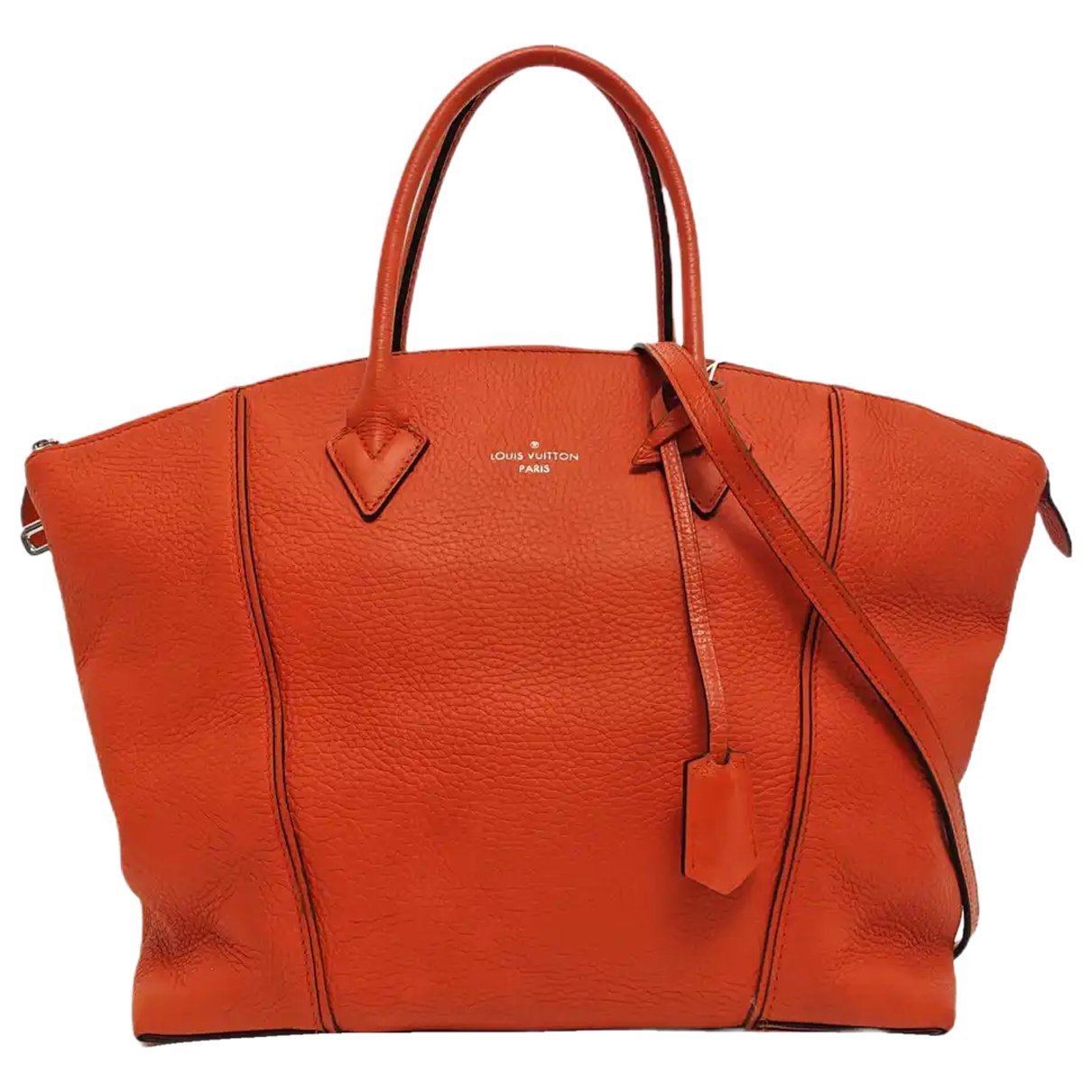 Lockit leather handbag