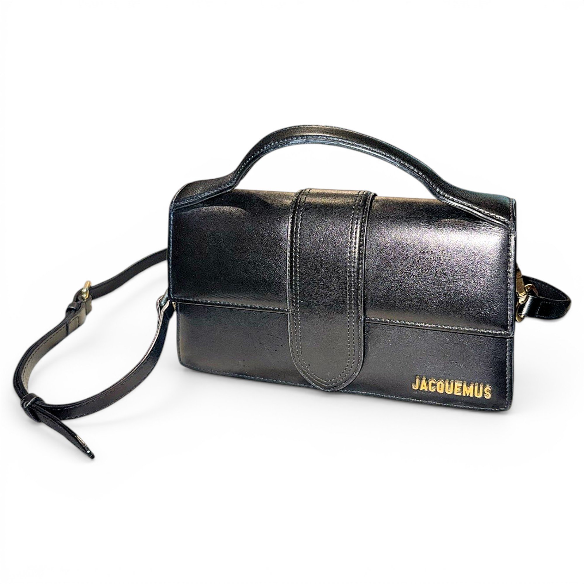 Jacquemus Le Grand Bambino leather handbag