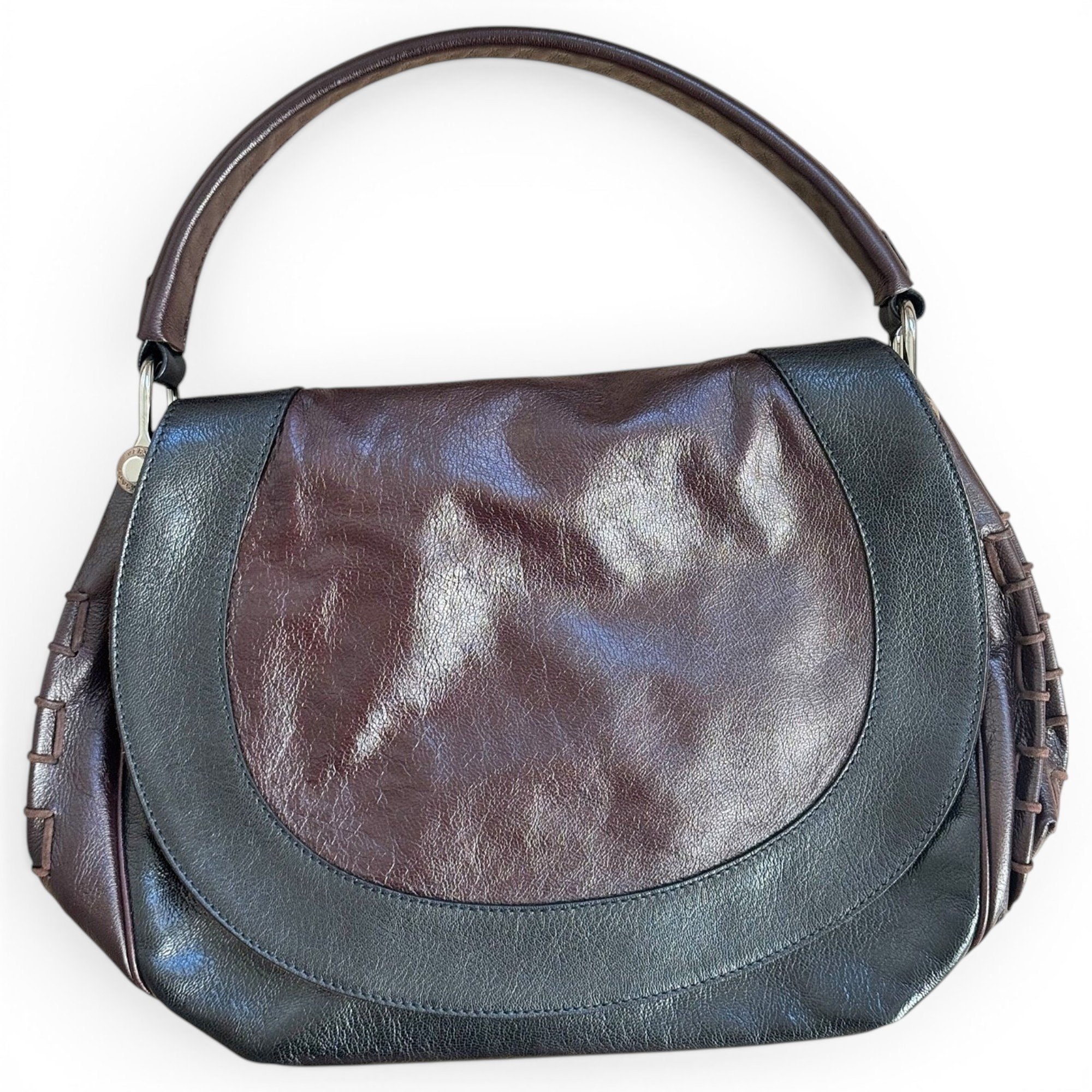 Leather handbag
