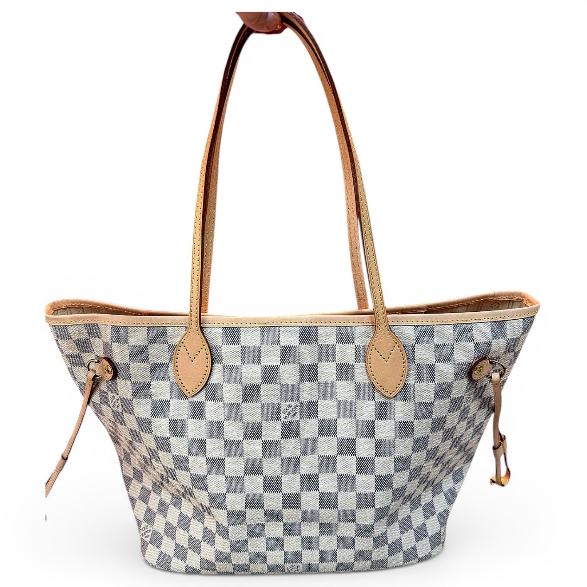 Neverfull leather handbag