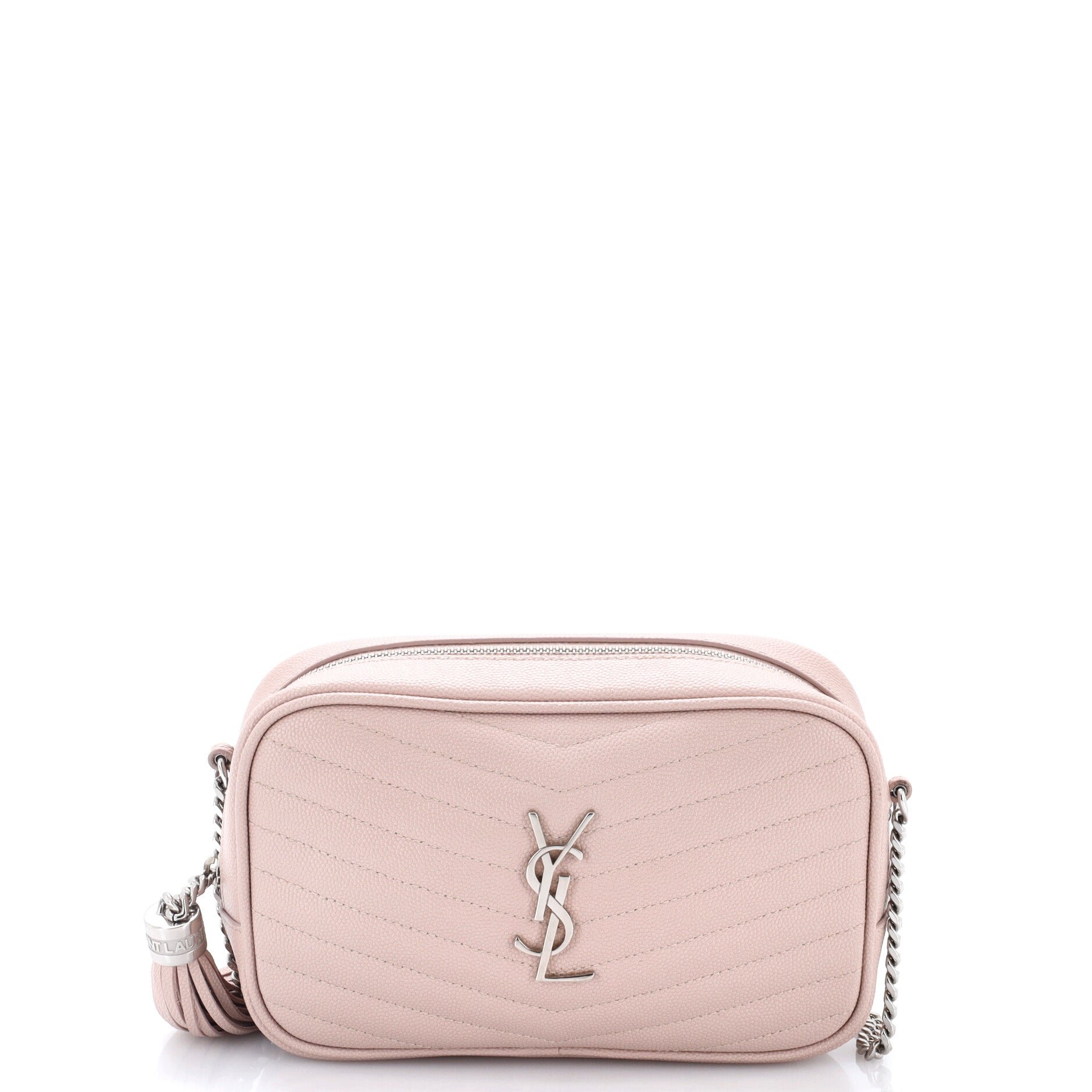 Lou Camera Bag Matelasse Chevron Leather Mini