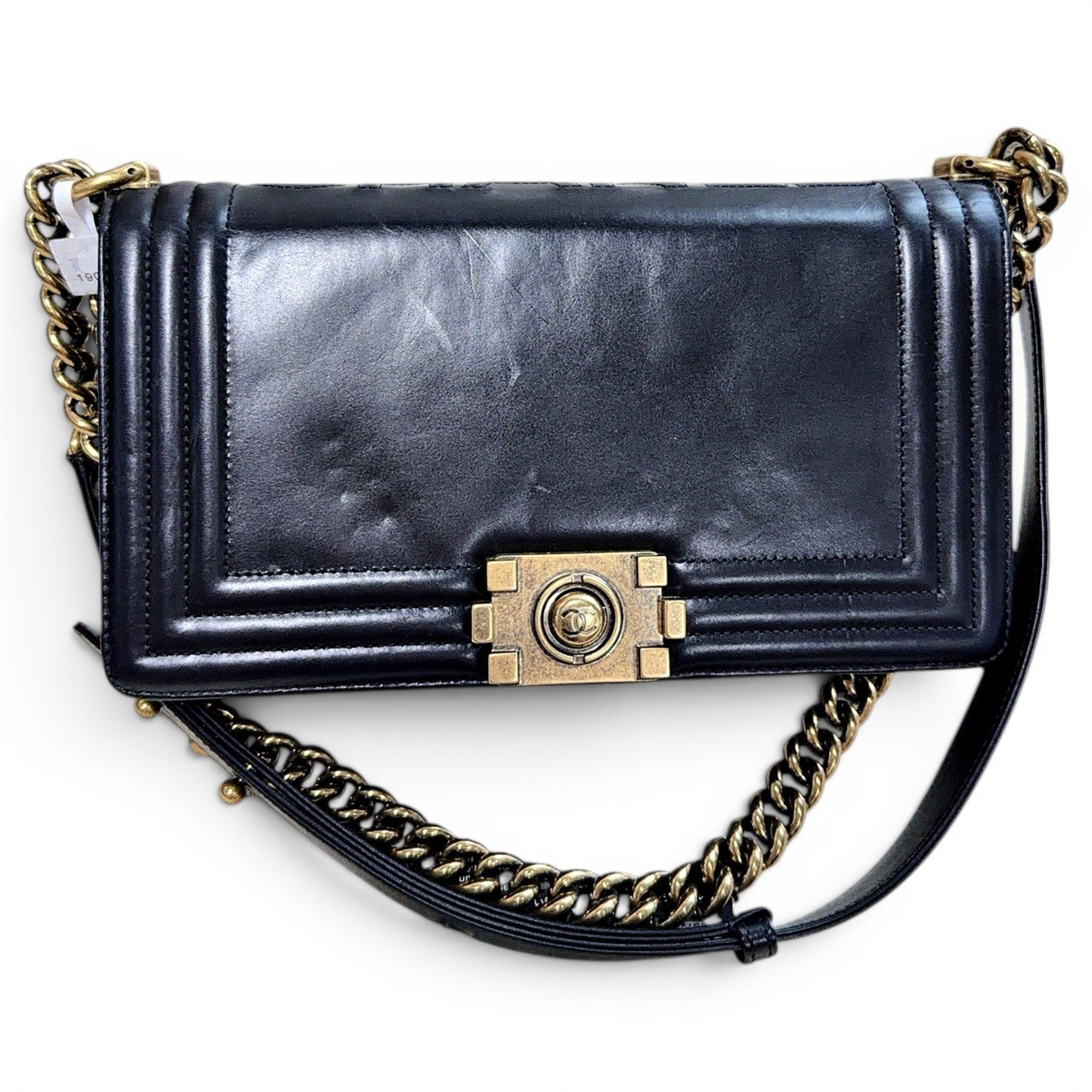 Boy leather handbag