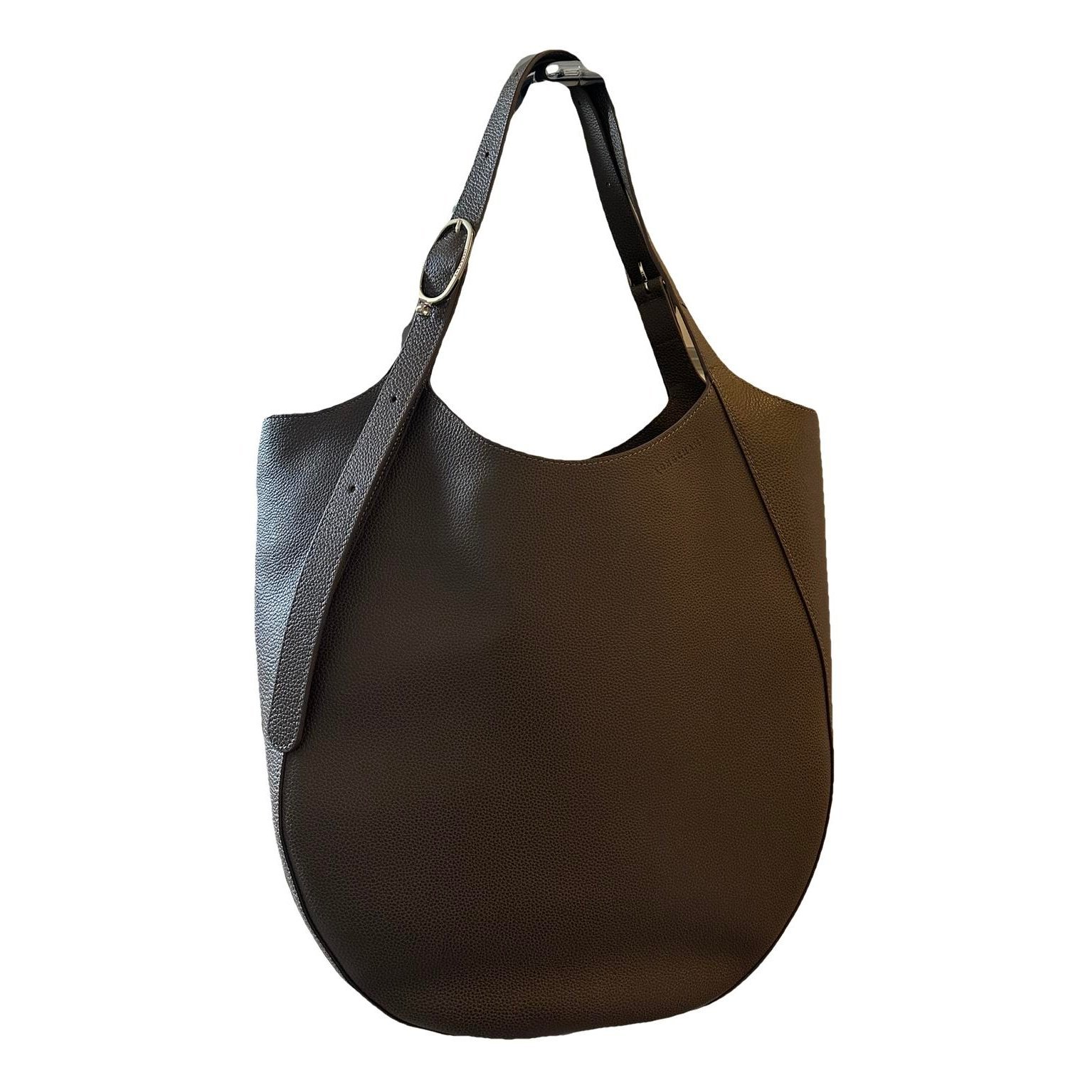 Leather tote