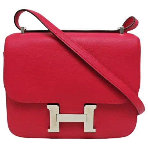 Constance leather crossbody bag