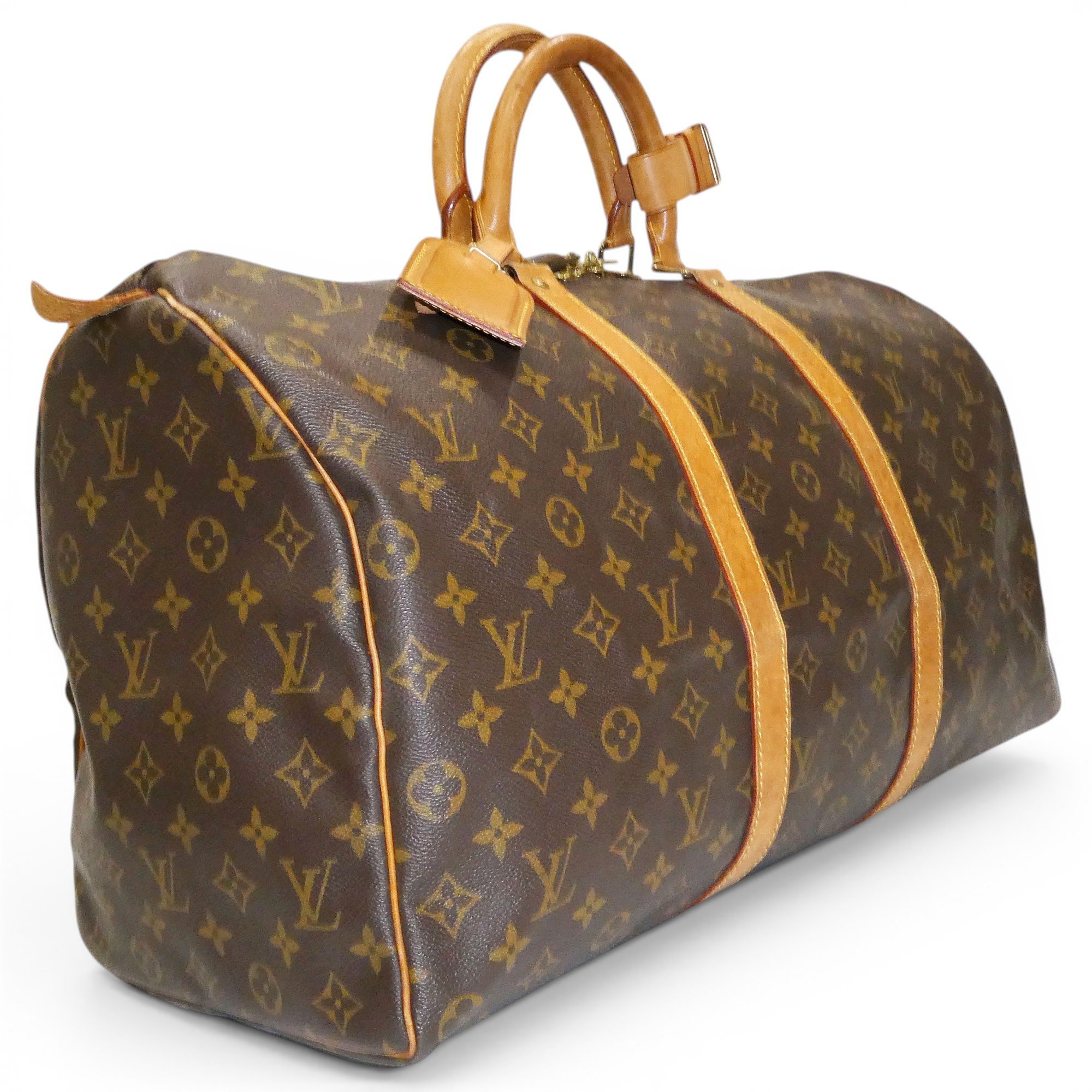 Keepall leather 48h bag