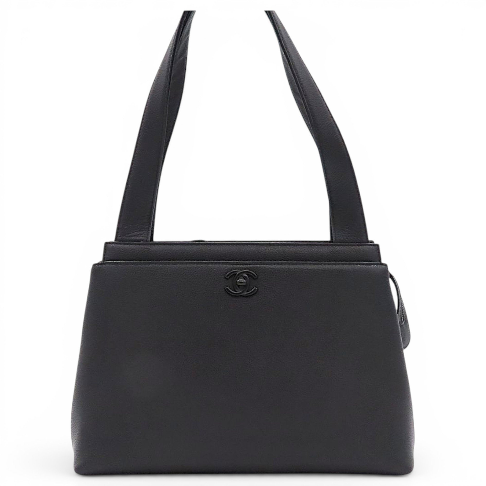 Leather tote