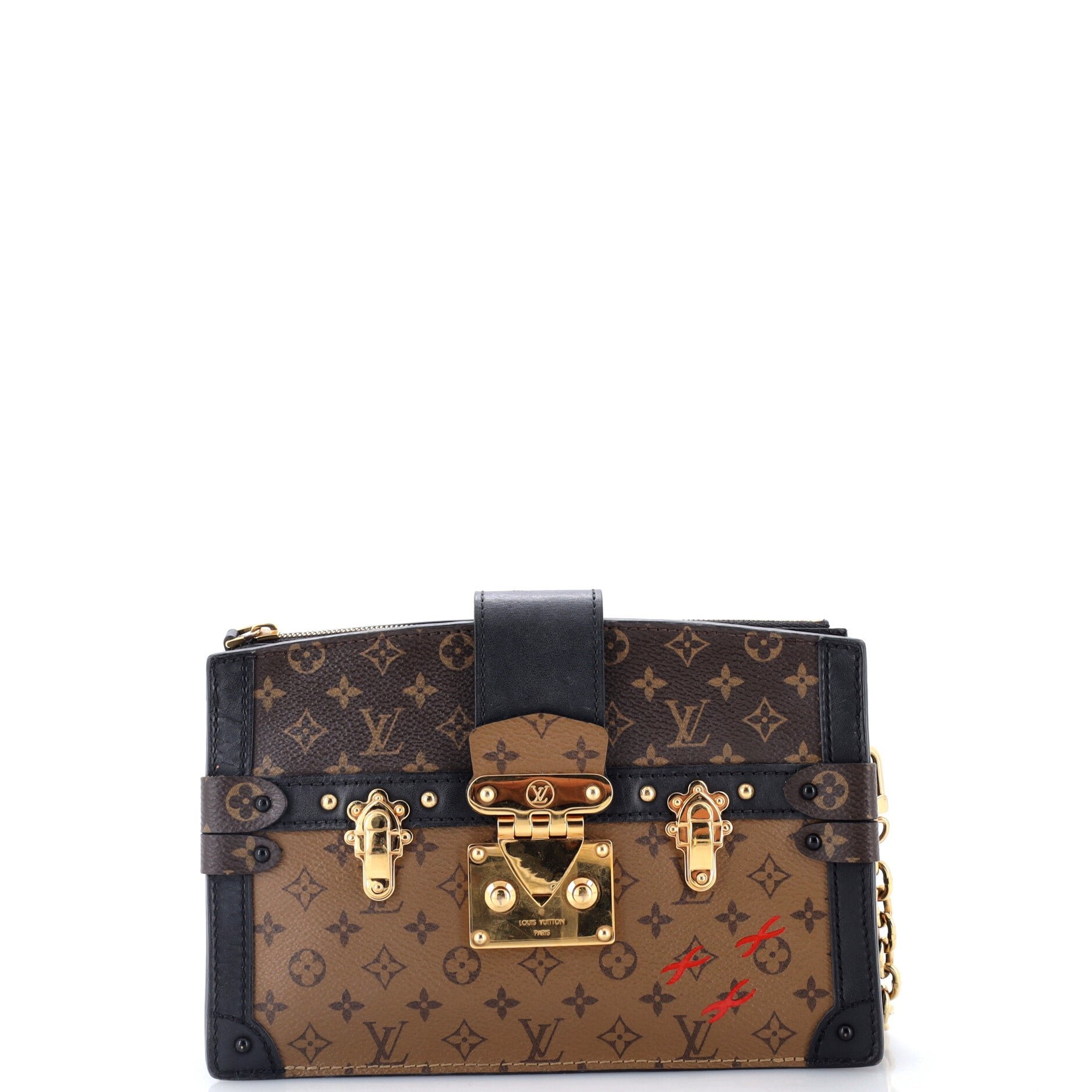 Trunk Clutch Reverse Monogram Canvas
