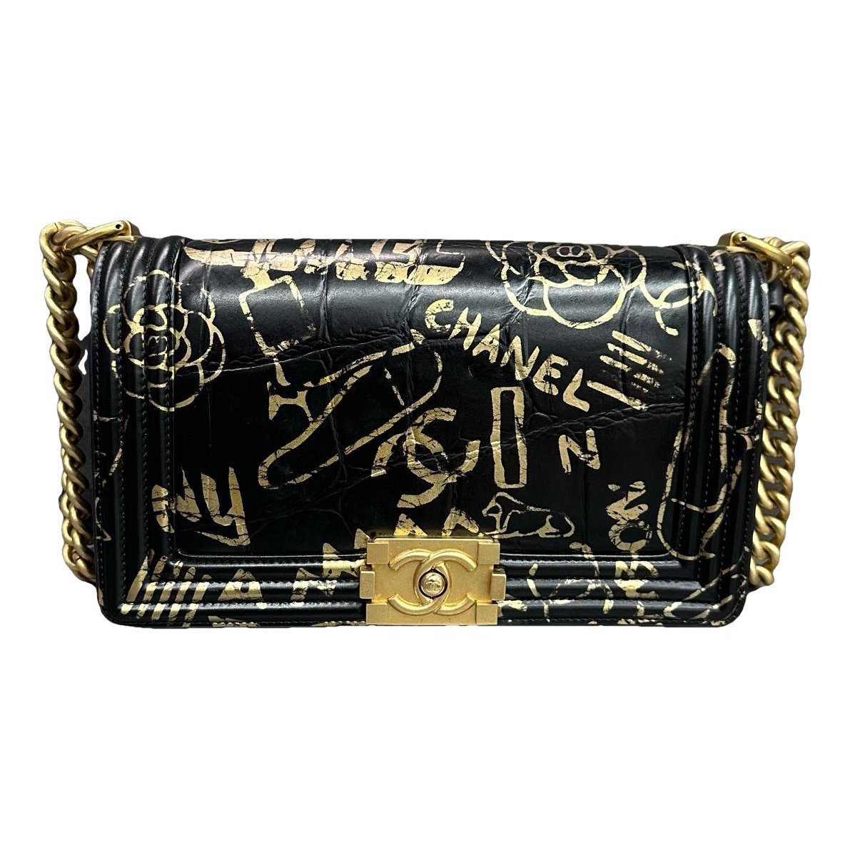 Boy leather crossbody bag