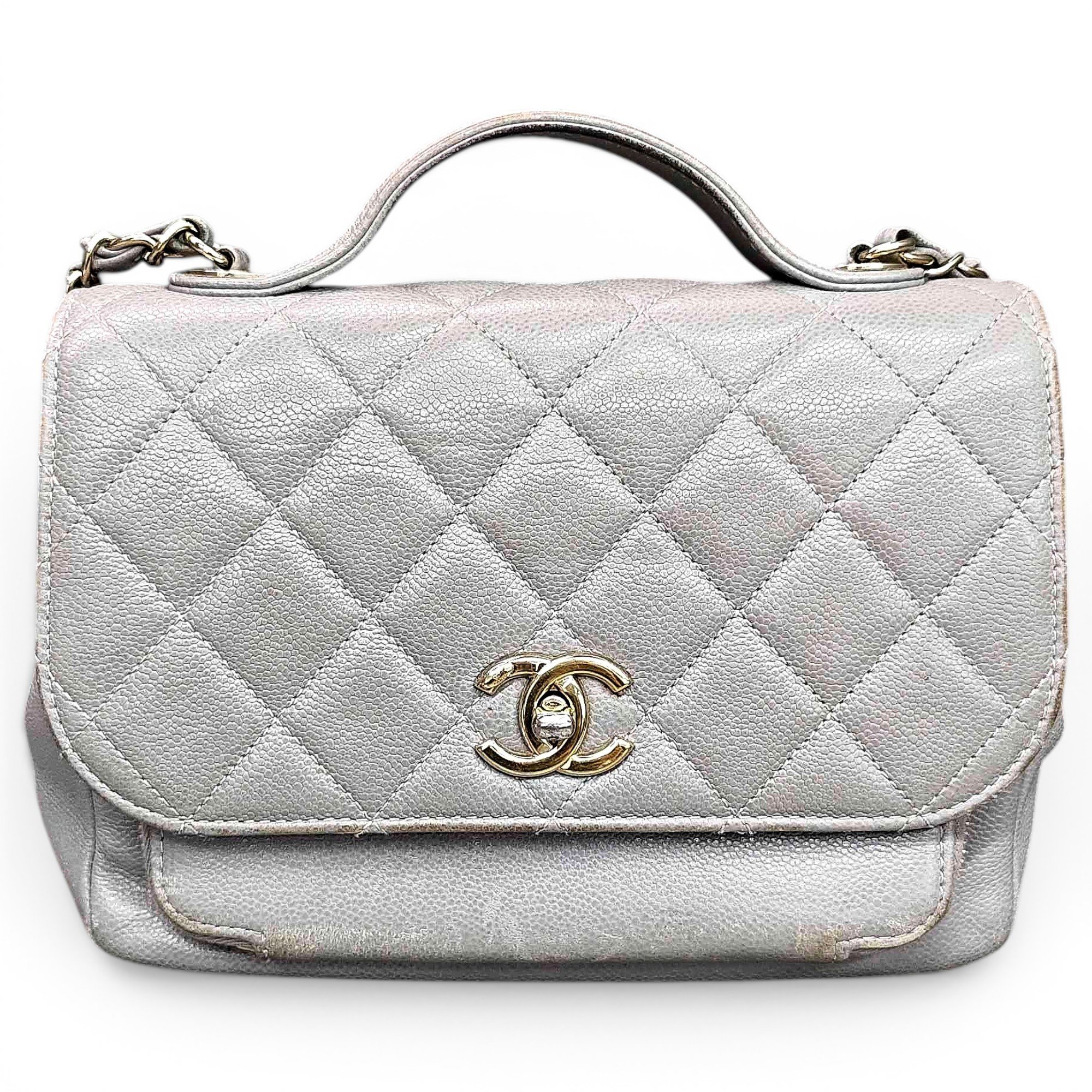 Leather handbag