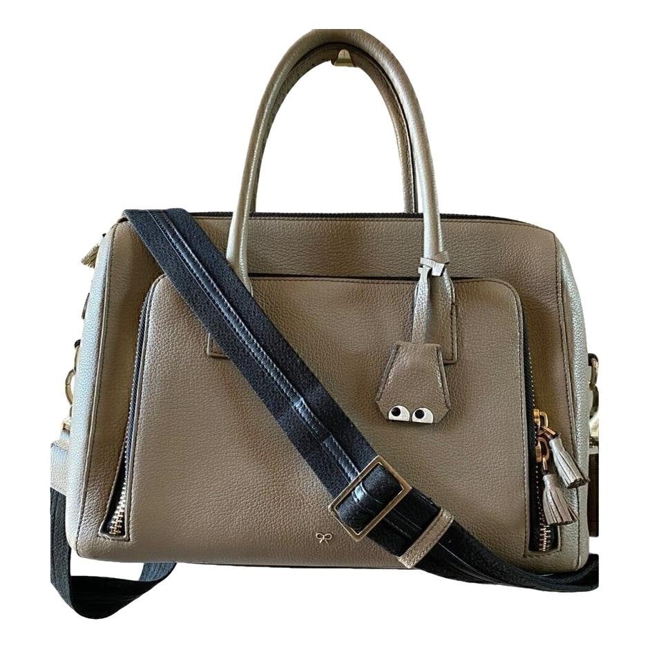 Leather handbag