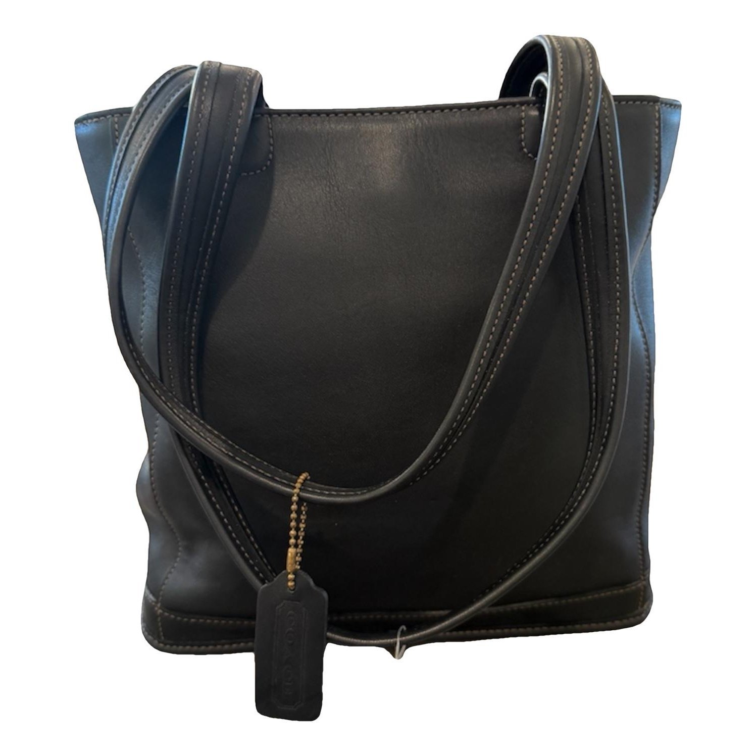 Leather tote
