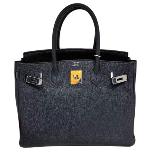 Birkin 30 leather handbag