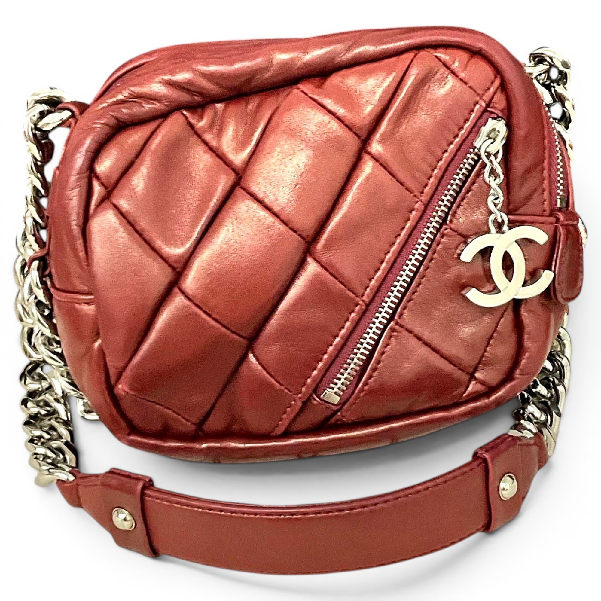 Leather crossbody bag