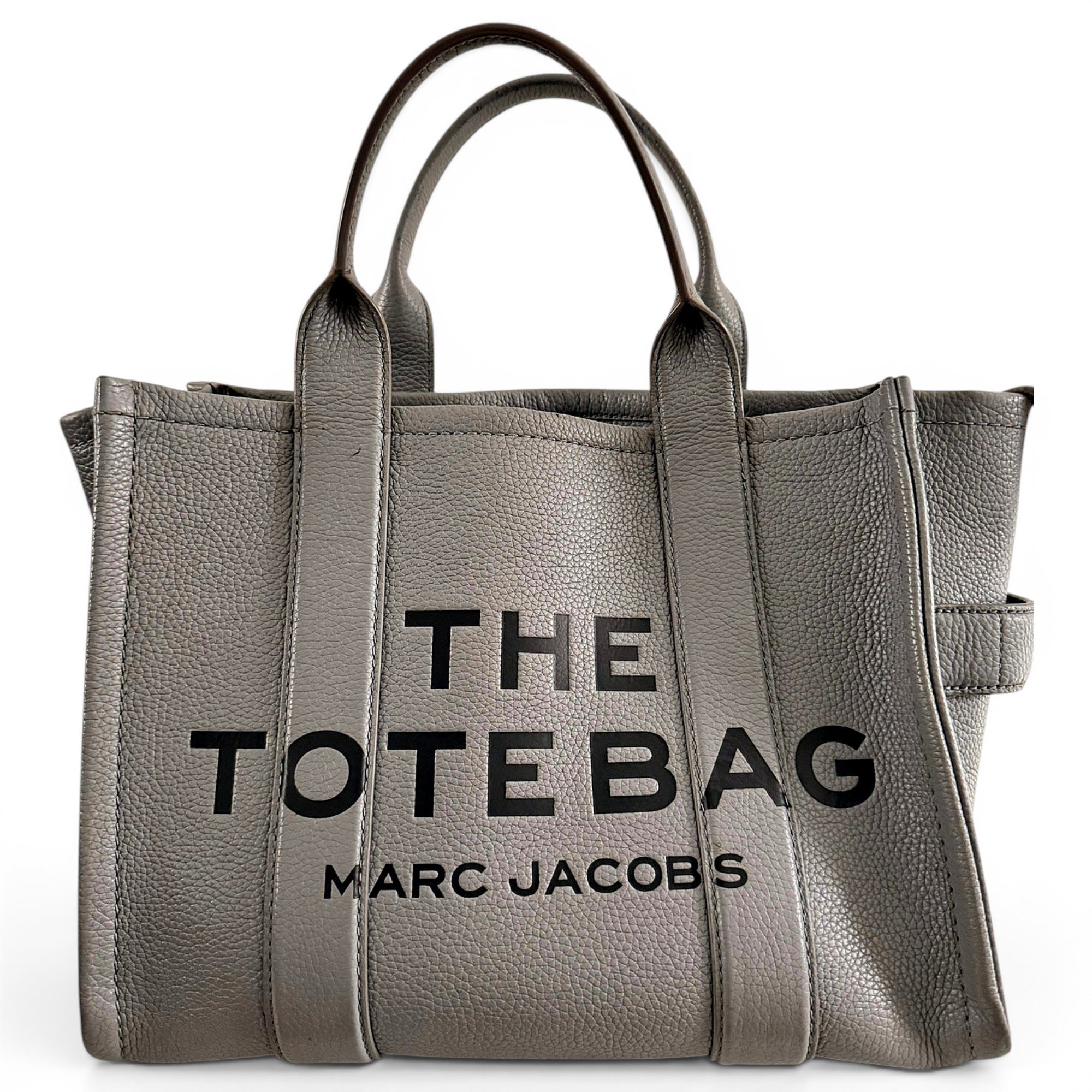 The Tag Tote leather tote