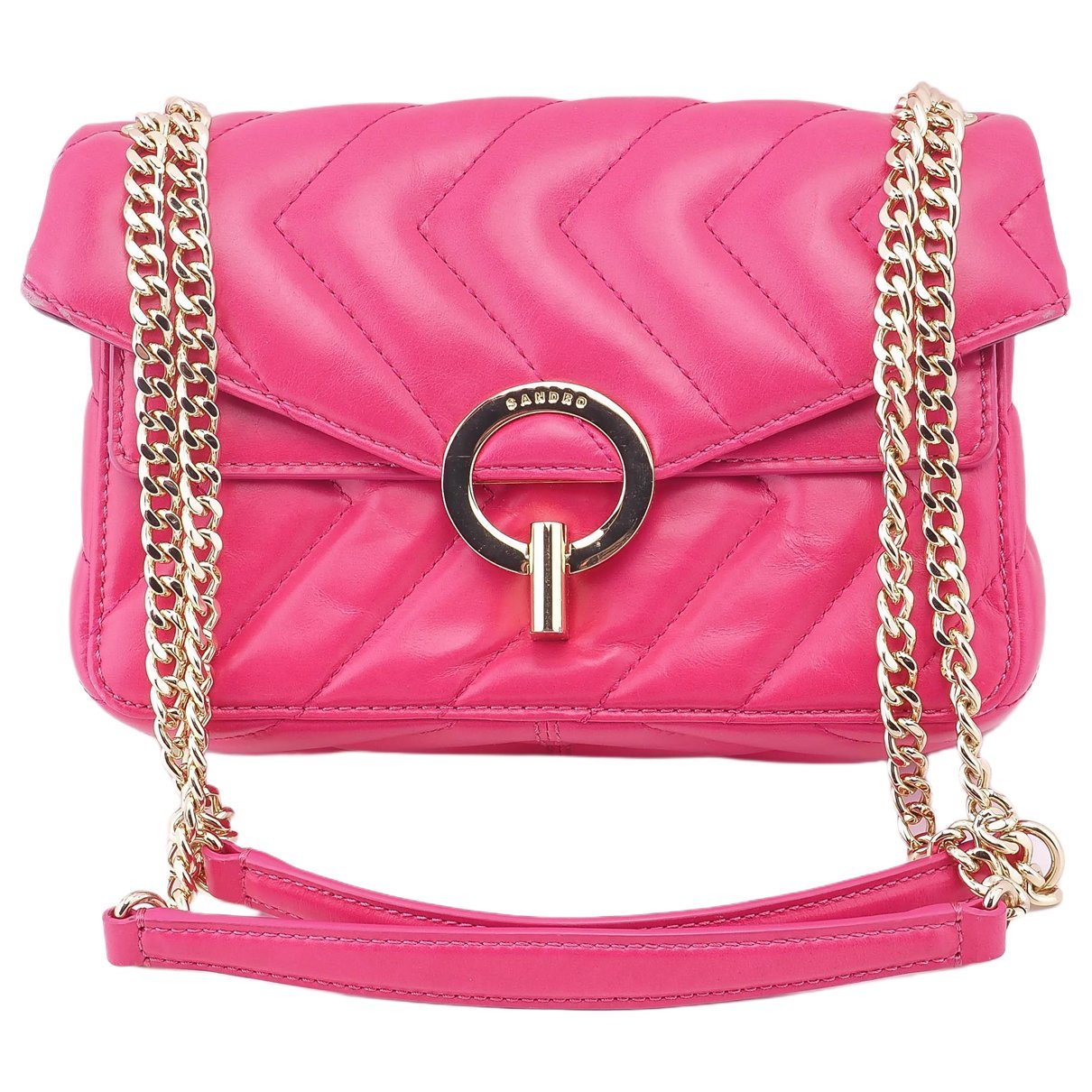 Sandro Yza leather handbag