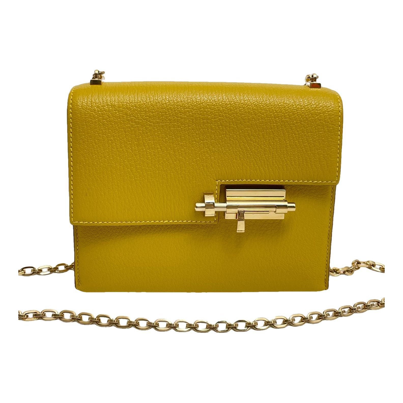 Verrou Mini leather handbag