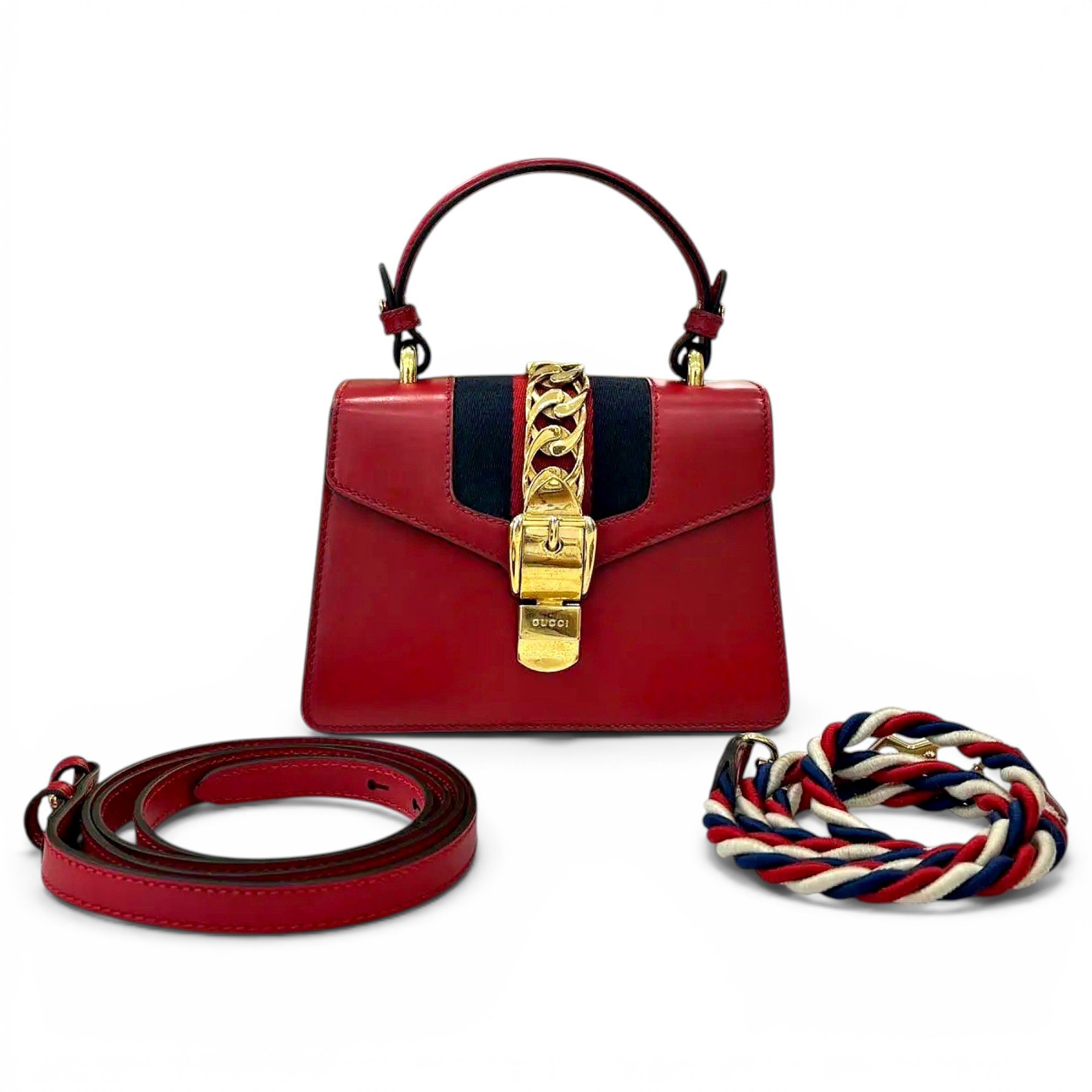 Sylvie leather crossbody bag