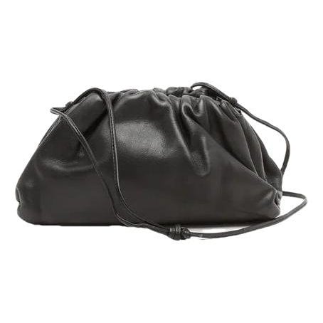Pouch leather handbag