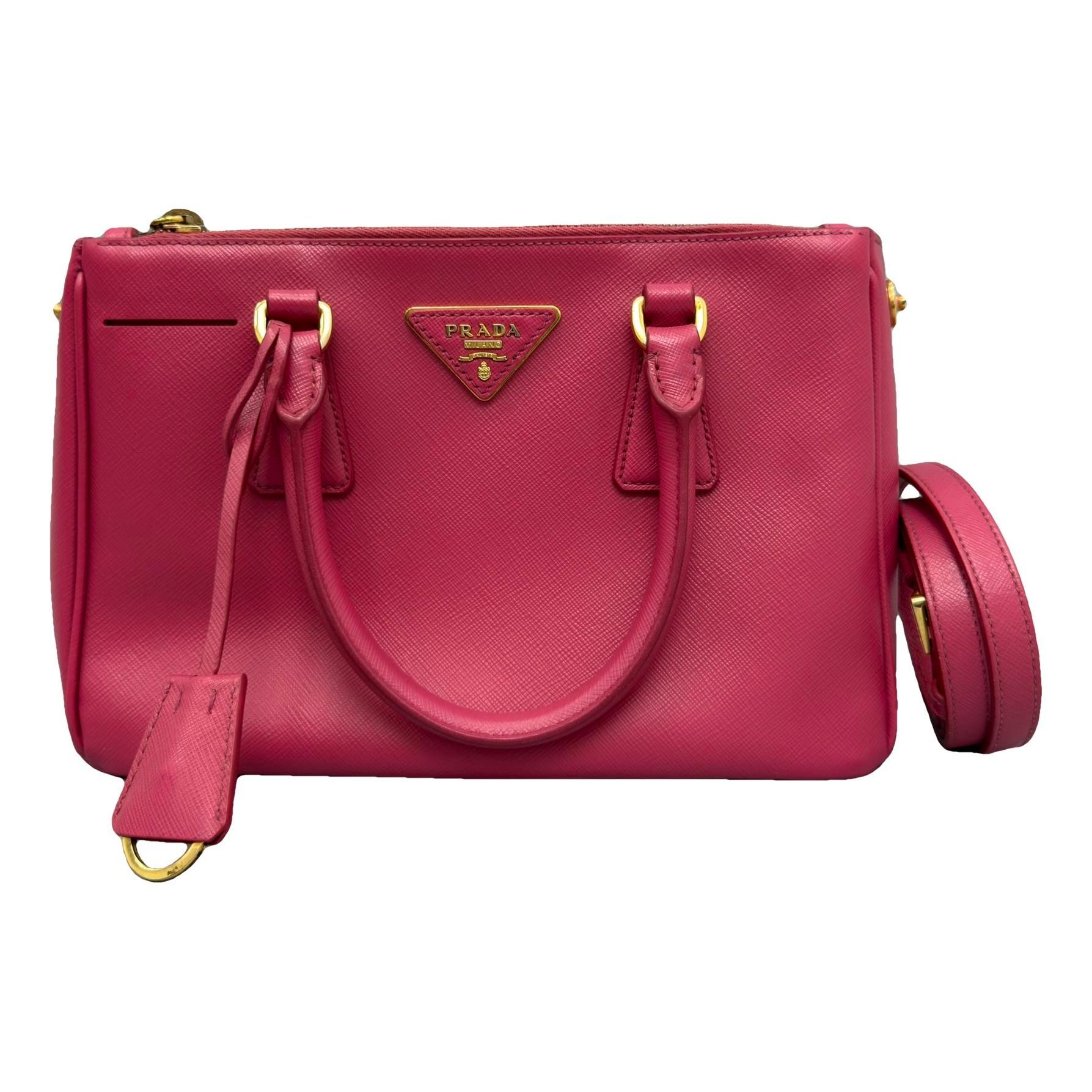 Galleria leather handbag