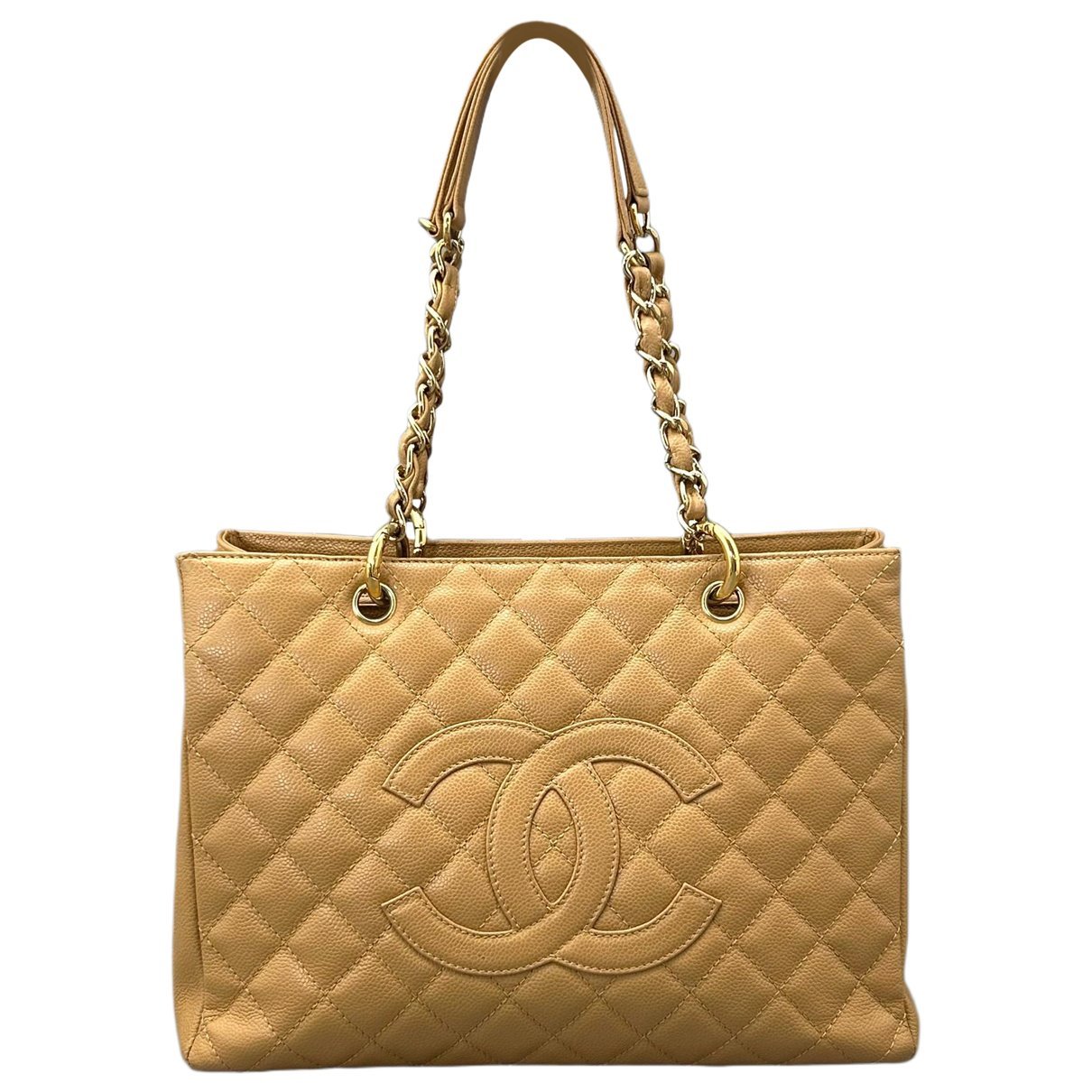 Grand shopping leather tote