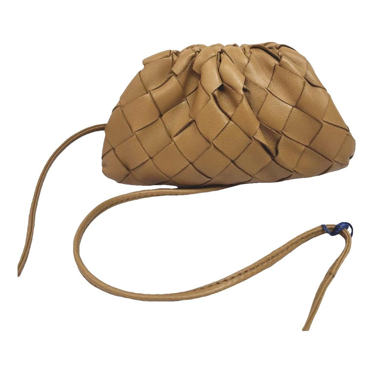 Pouch leather handbag