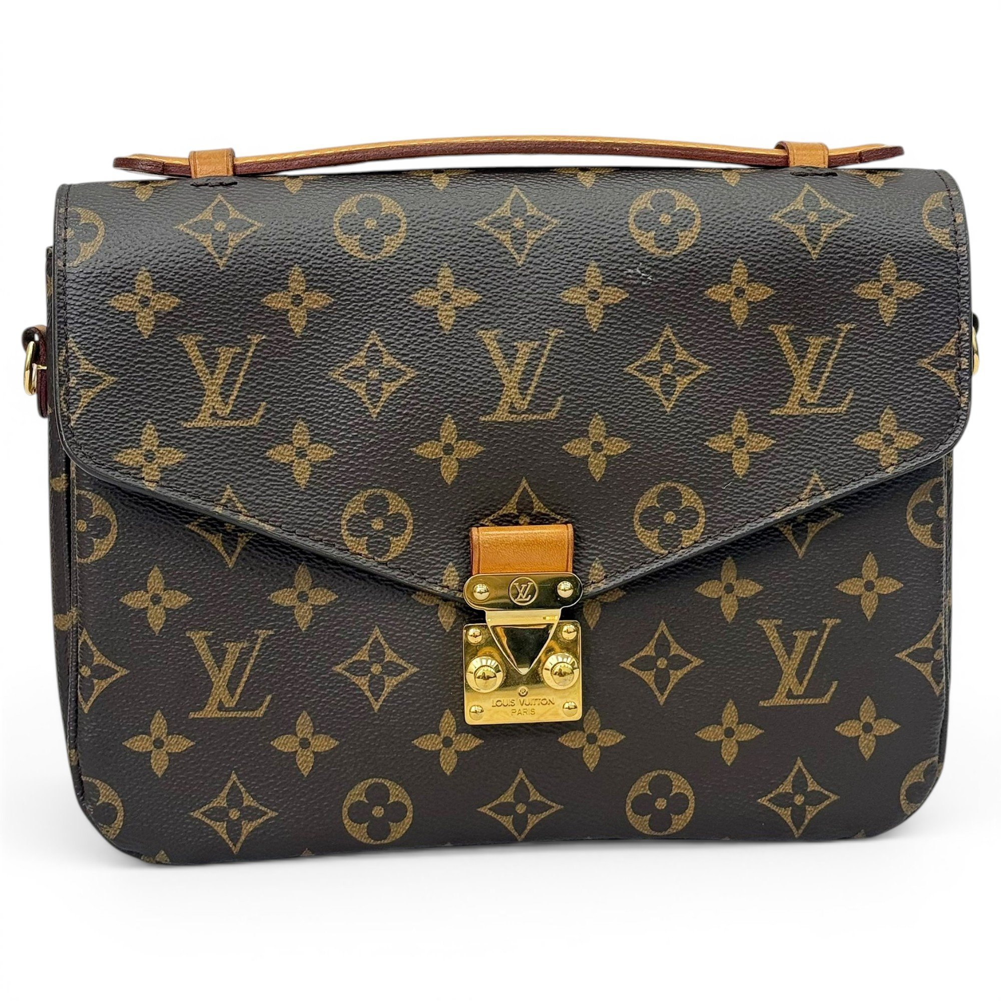 Metis leather handbag